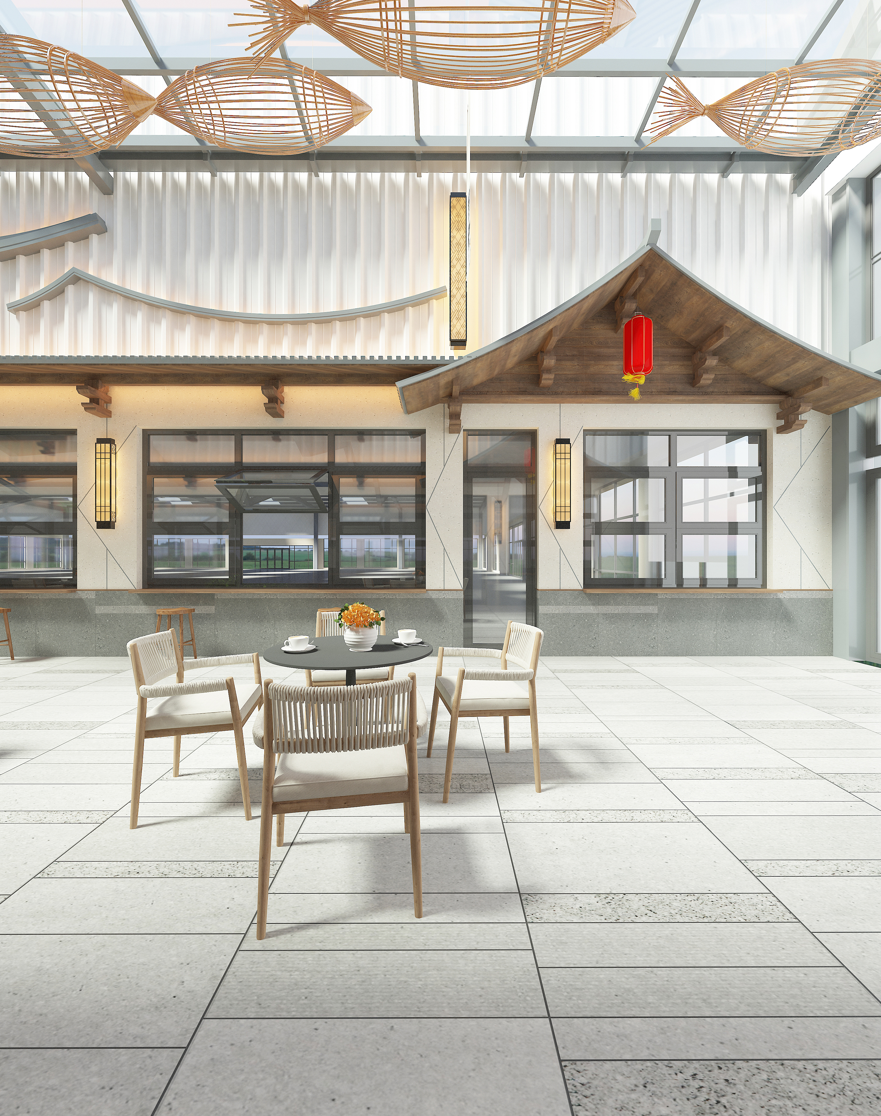 Wen Lu Bazaar，Liancheng Haiji，food market，Net red market，Dalian Cultural Tourism，space design ，Interior design，Pulandian Liancheng Haiji，