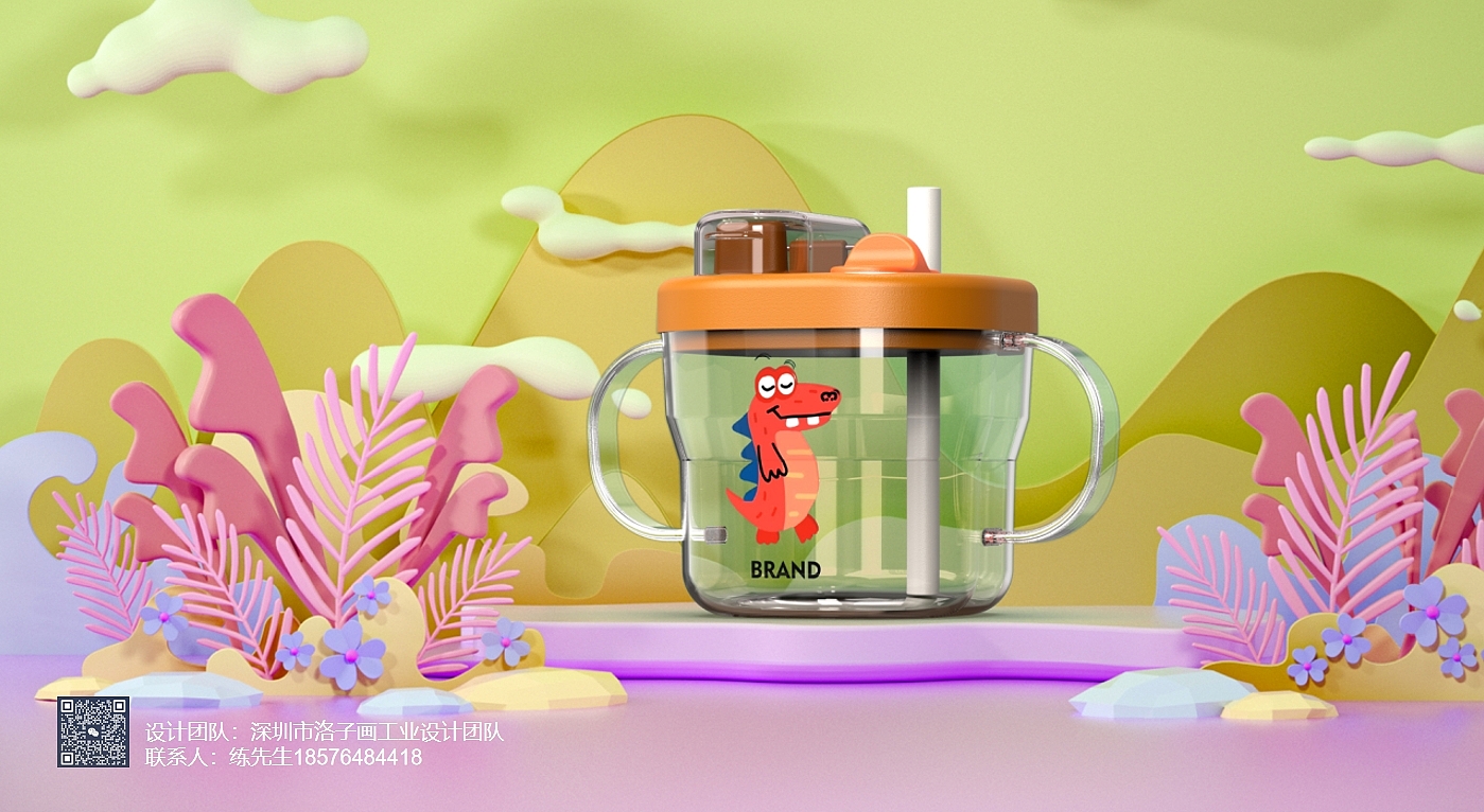 Mother and baby cup，Baby cup，Learn drinking cup，Water cup with handle，Children's water cup，Straw cup，Plastic water cup，Maternal and infant products，