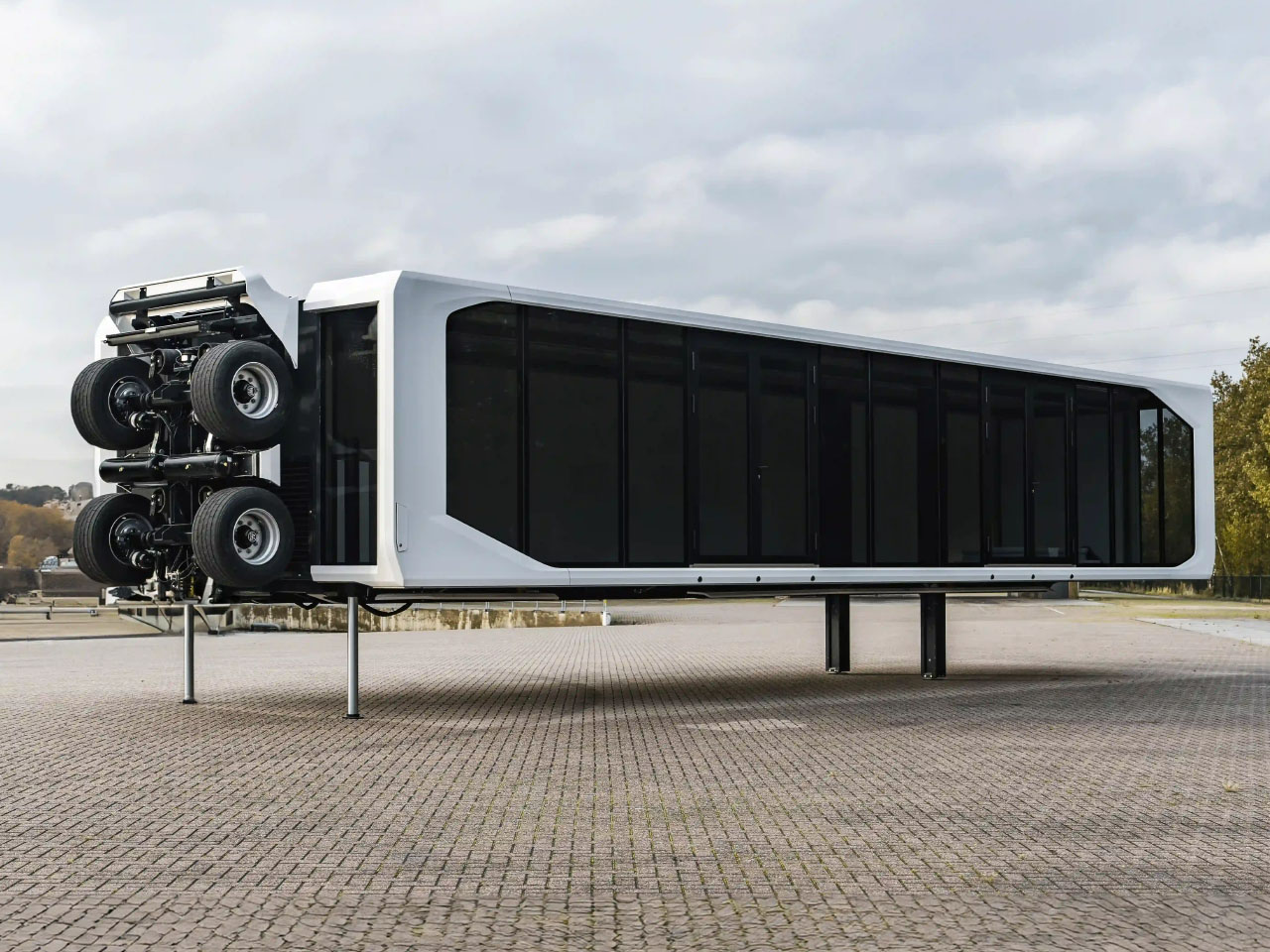 Accessible trailer，Expandable，Mobile platform，sojourn life，