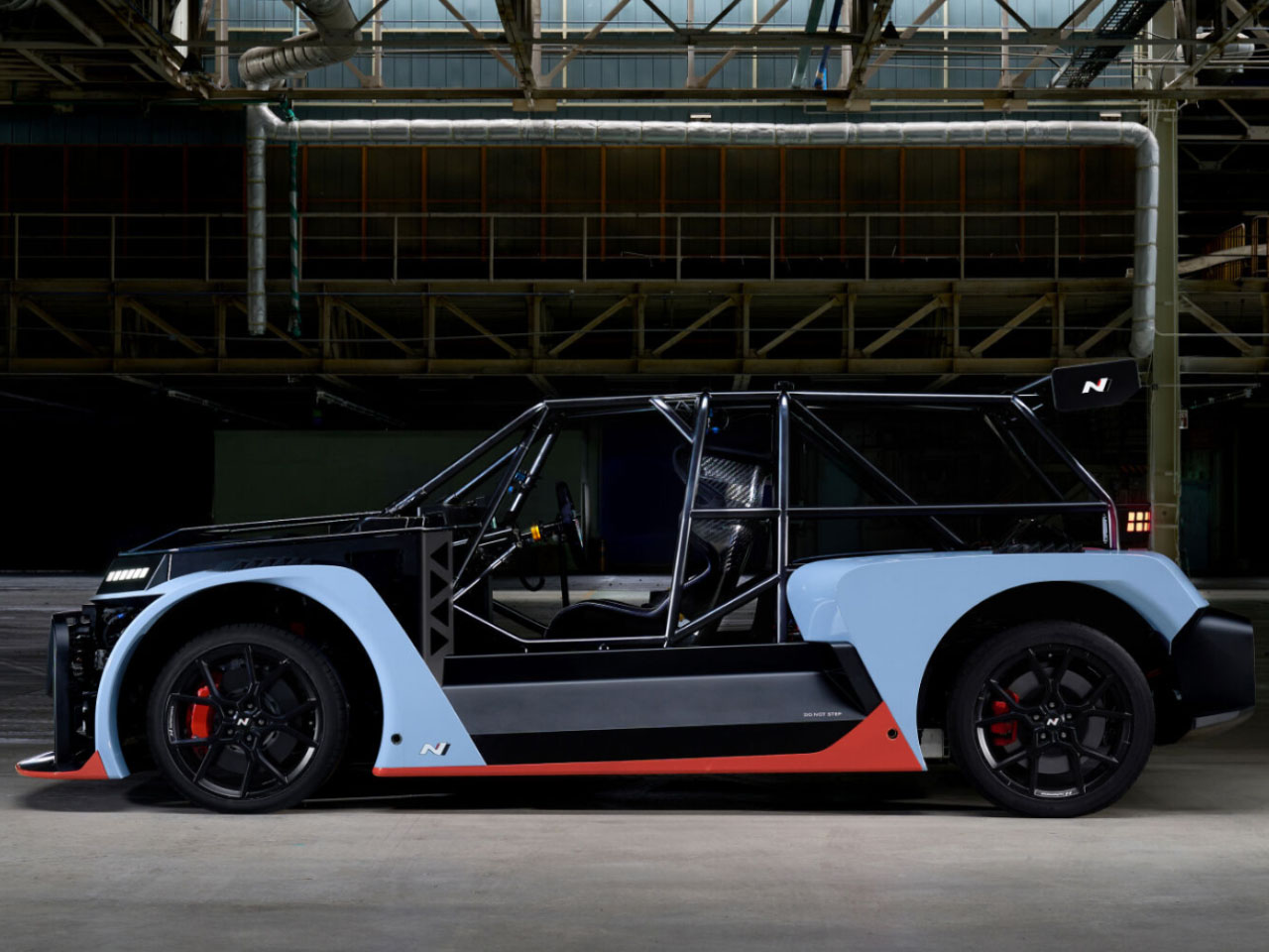 High performance electric vehicle，Skeleton Design，Drift vehicle，RN24，IONIQ 5 N，