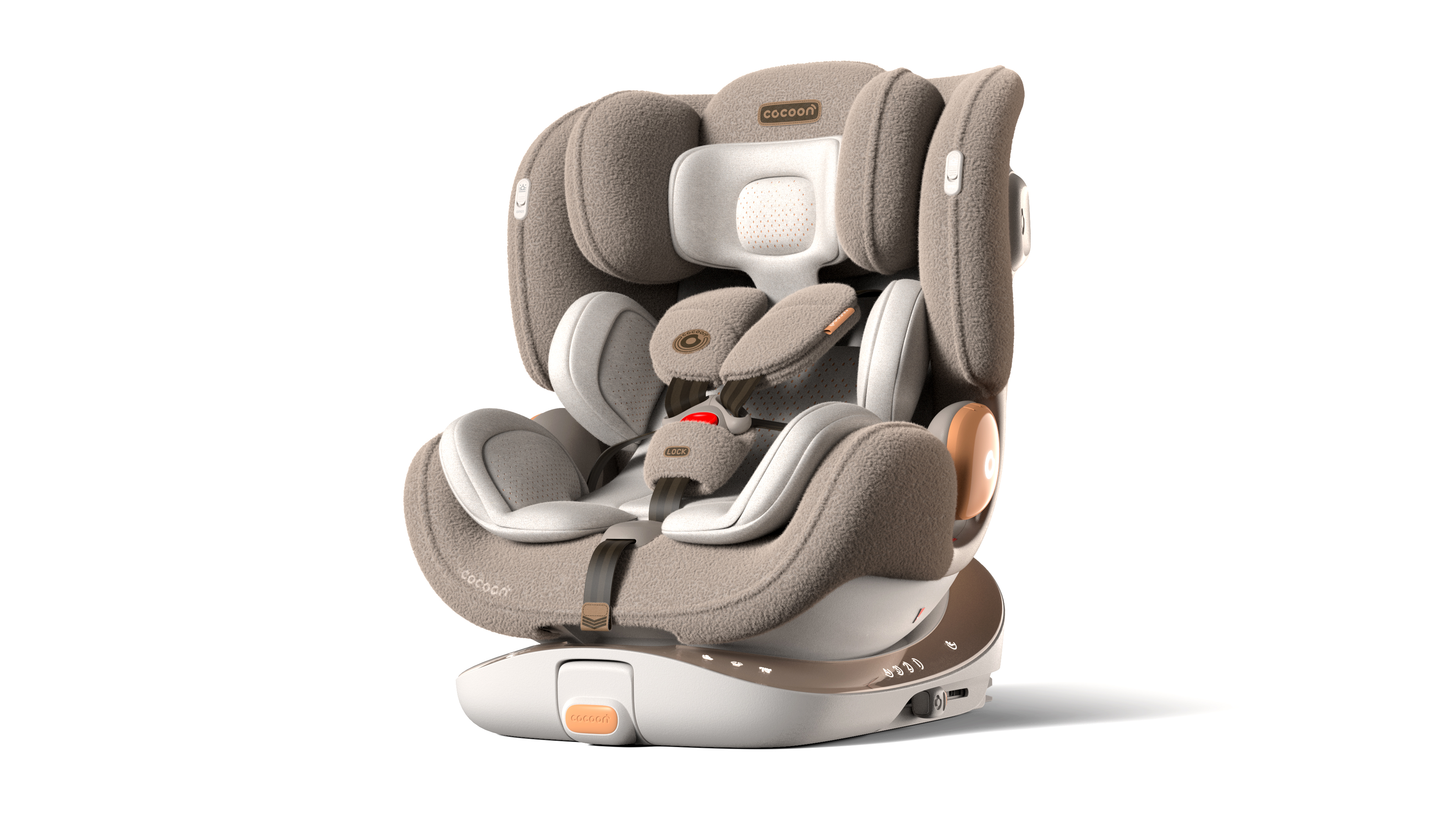 product design，industrial design，Baby safety seat，Creative design，