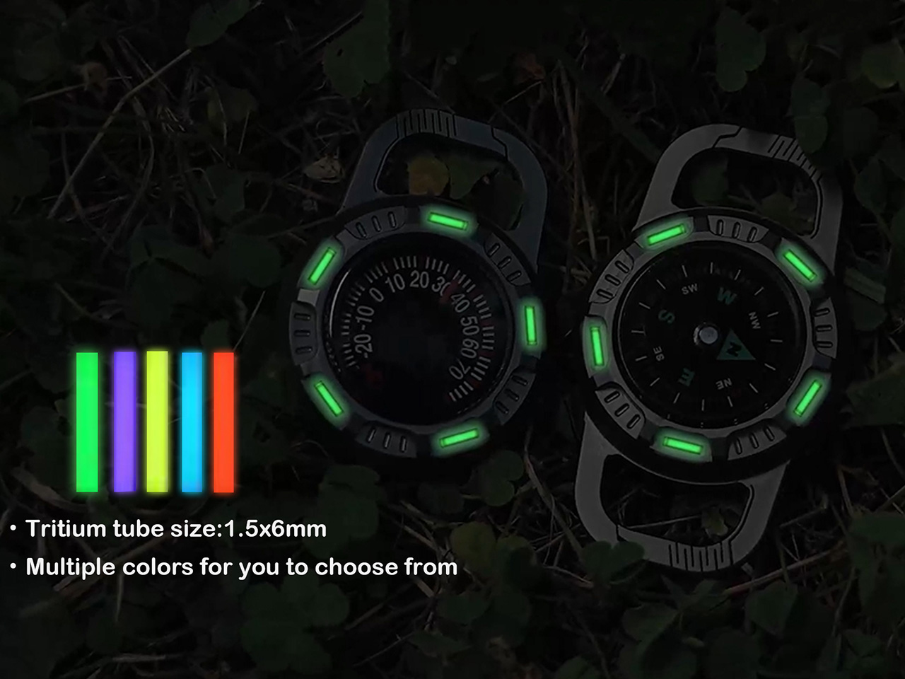 compass，thermometer，COMANDI，Outdoor equipment，titanium alloy，