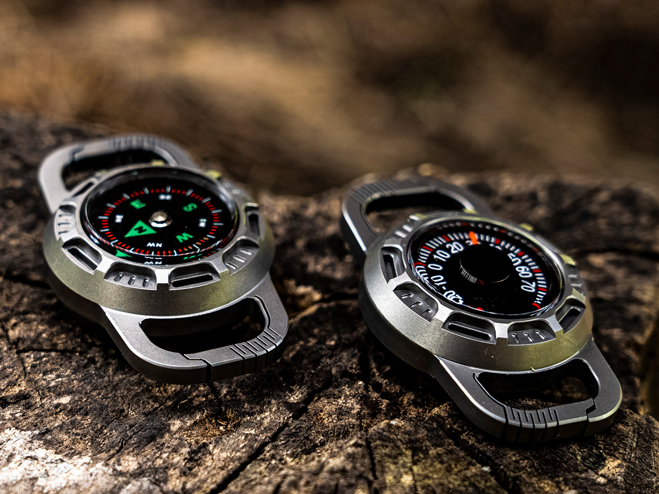 compass，thermometer，COMANDI，Outdoor equipment，titanium alloy，