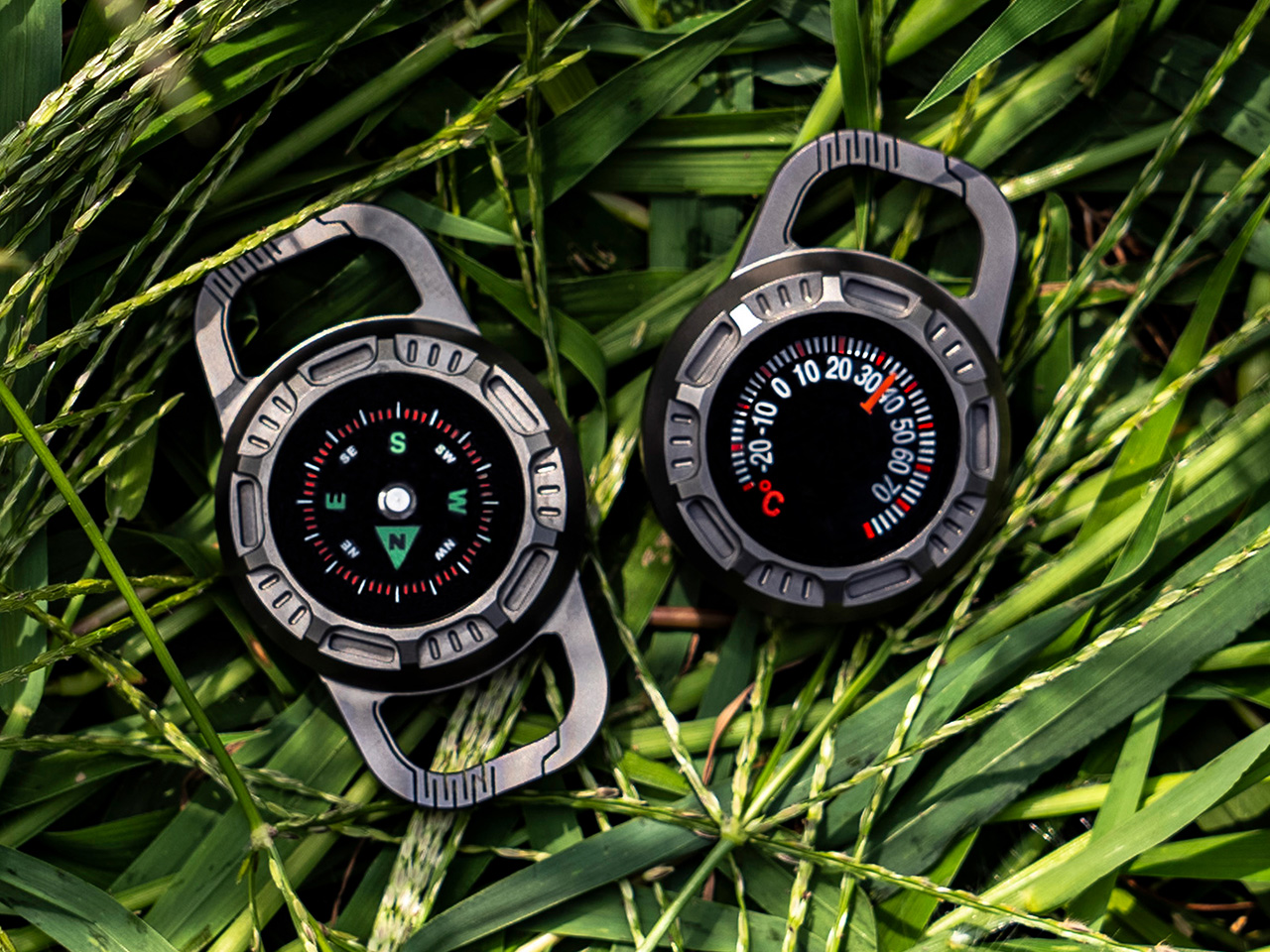 compass，thermometer，COMANDI，Outdoor equipment，titanium alloy，