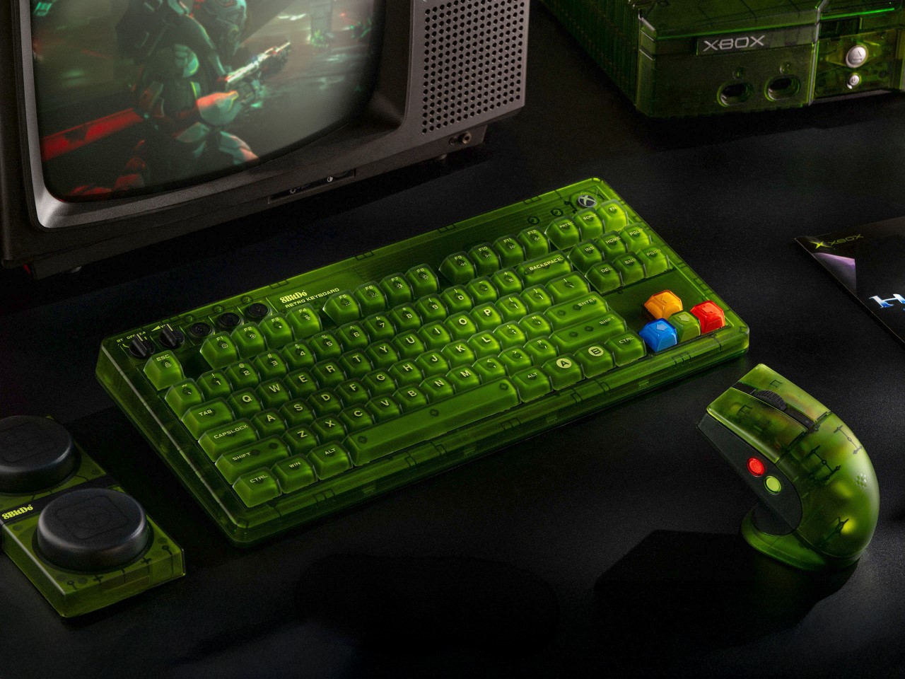 Mechanical keyboard，mouse，retro，Endurance，durability，