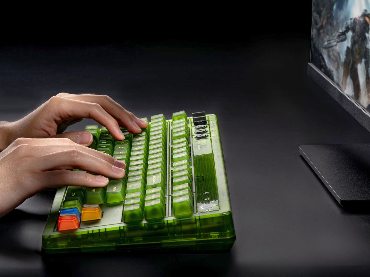 Mechanical keyboard，mouse，retro，Endurance，durability，