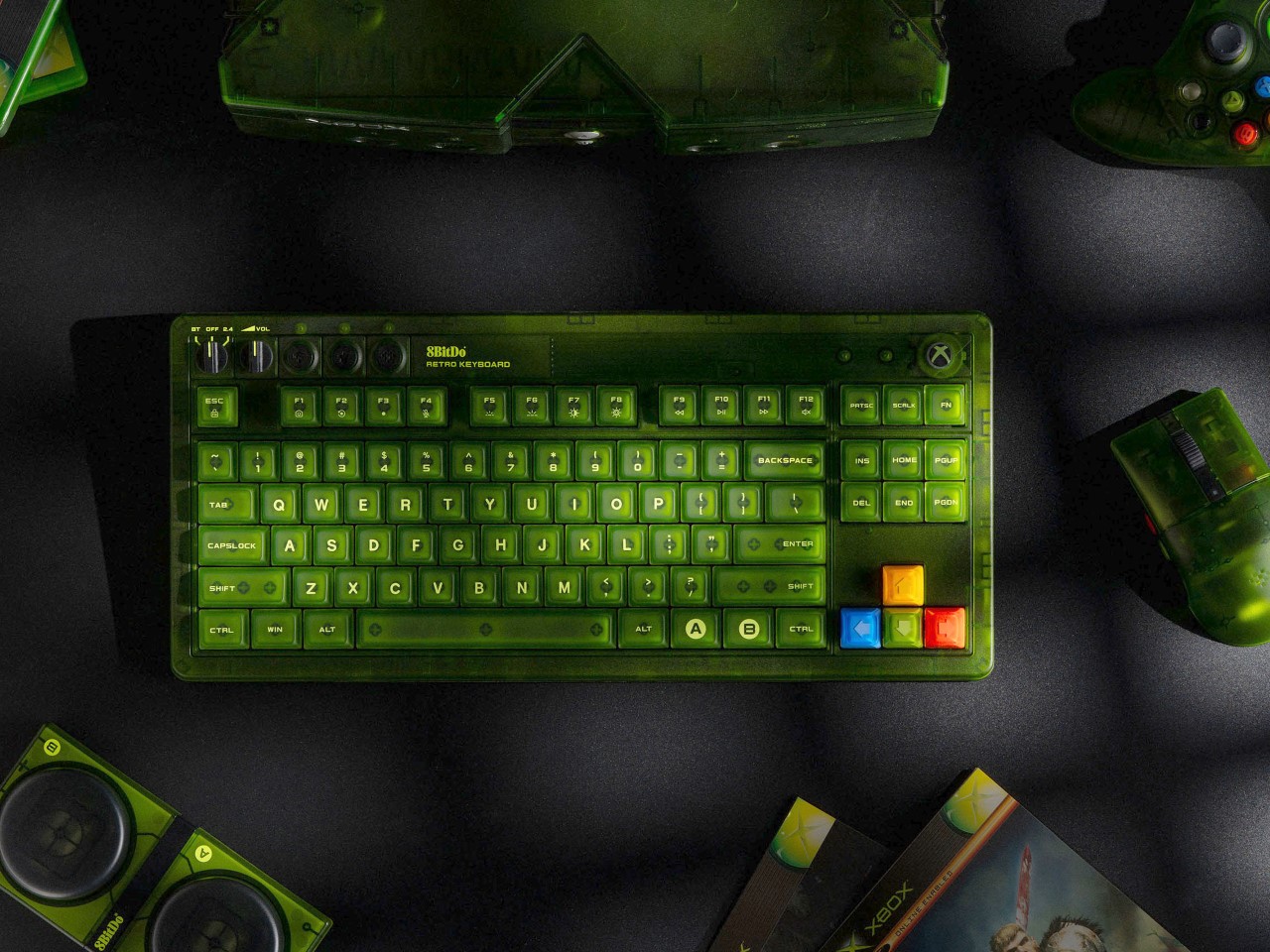 Mechanical keyboard，mouse，retro，Endurance，durability，