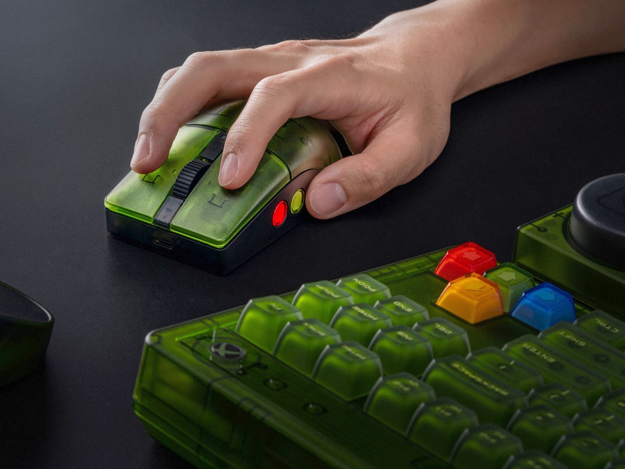 Mechanical keyboard，mouse，retro，Endurance，durability，