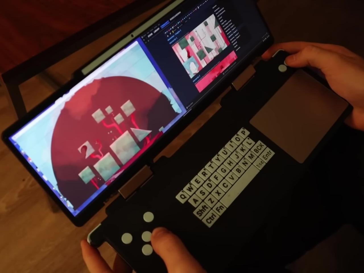 Unique design，Ultra Widescreen，Game console，Steam Deck DS，