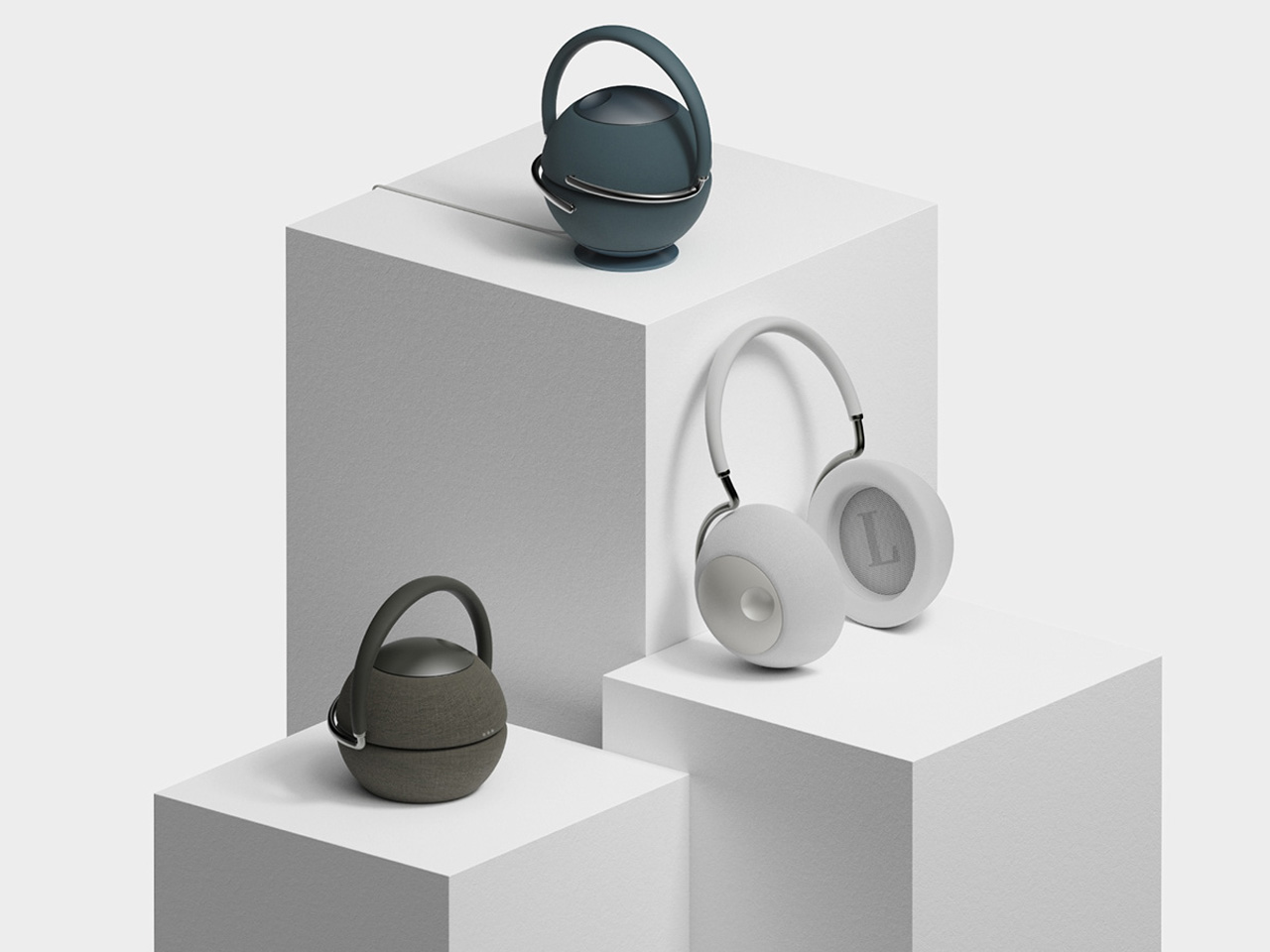 Bluetooth headset，Creative Equipment，Red dot award，speaker，satellite，