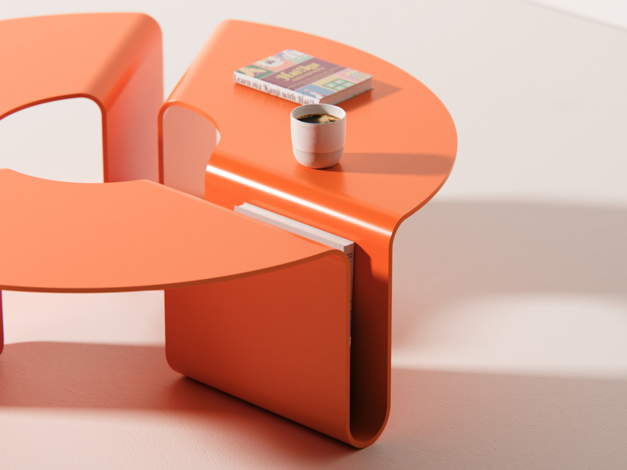 Valley，Coffee table，furniture，conceptual design，