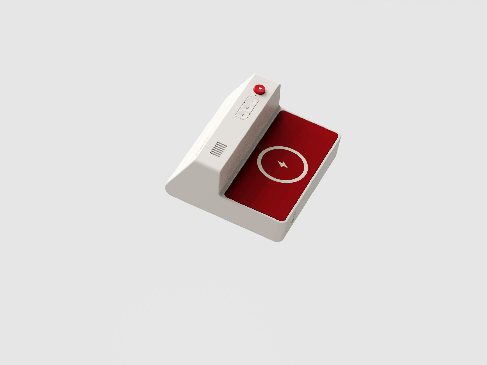 industrial design，product design，Clock，charge，Minimalist，Desktop clock，