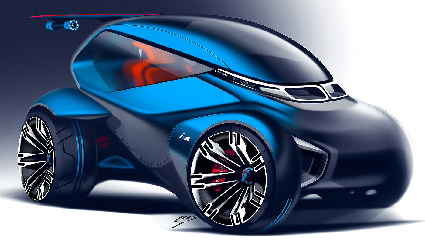 industrial design，Automobile design，conceptual design，Hand drawn，