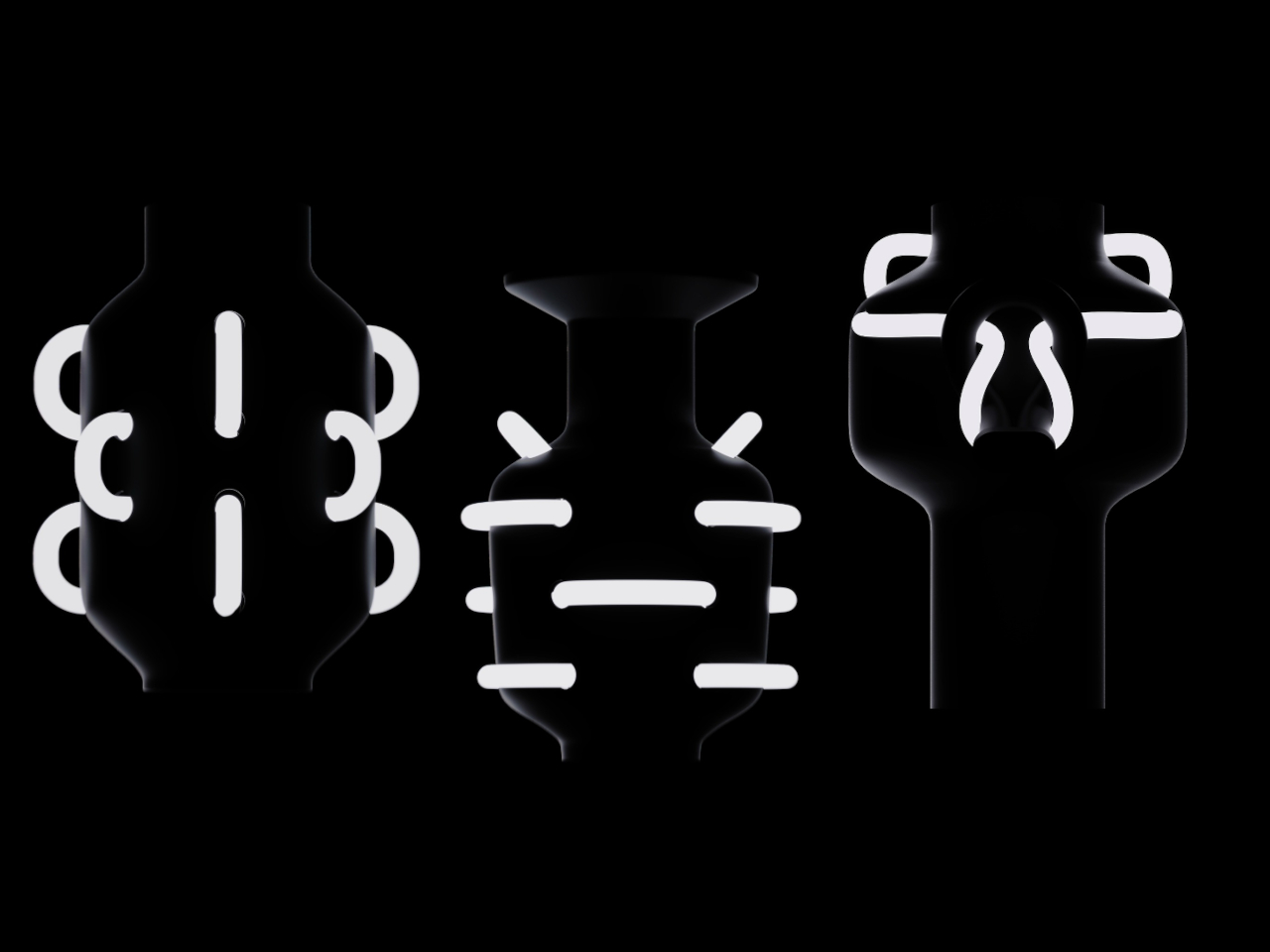 ceramics，Néophore，glaze，lamps and lanterns，The neon lights，