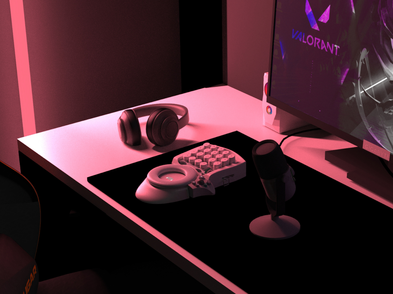 IGI，modularization，Ergonomics，One handed keyboard，