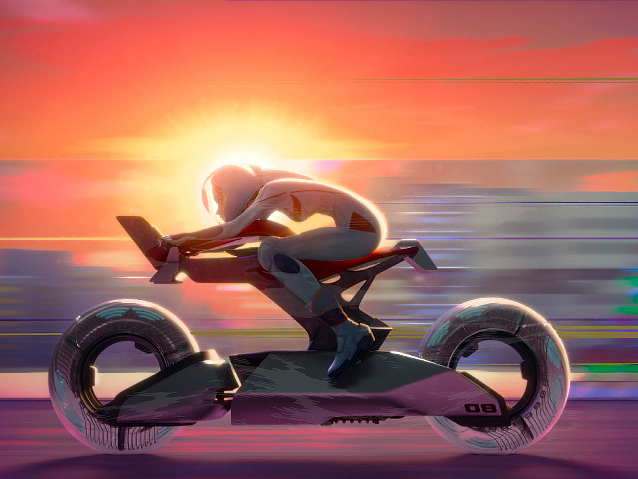 yamaha，Netflix，Animated perimeter，motorcycle，AI Assisted，