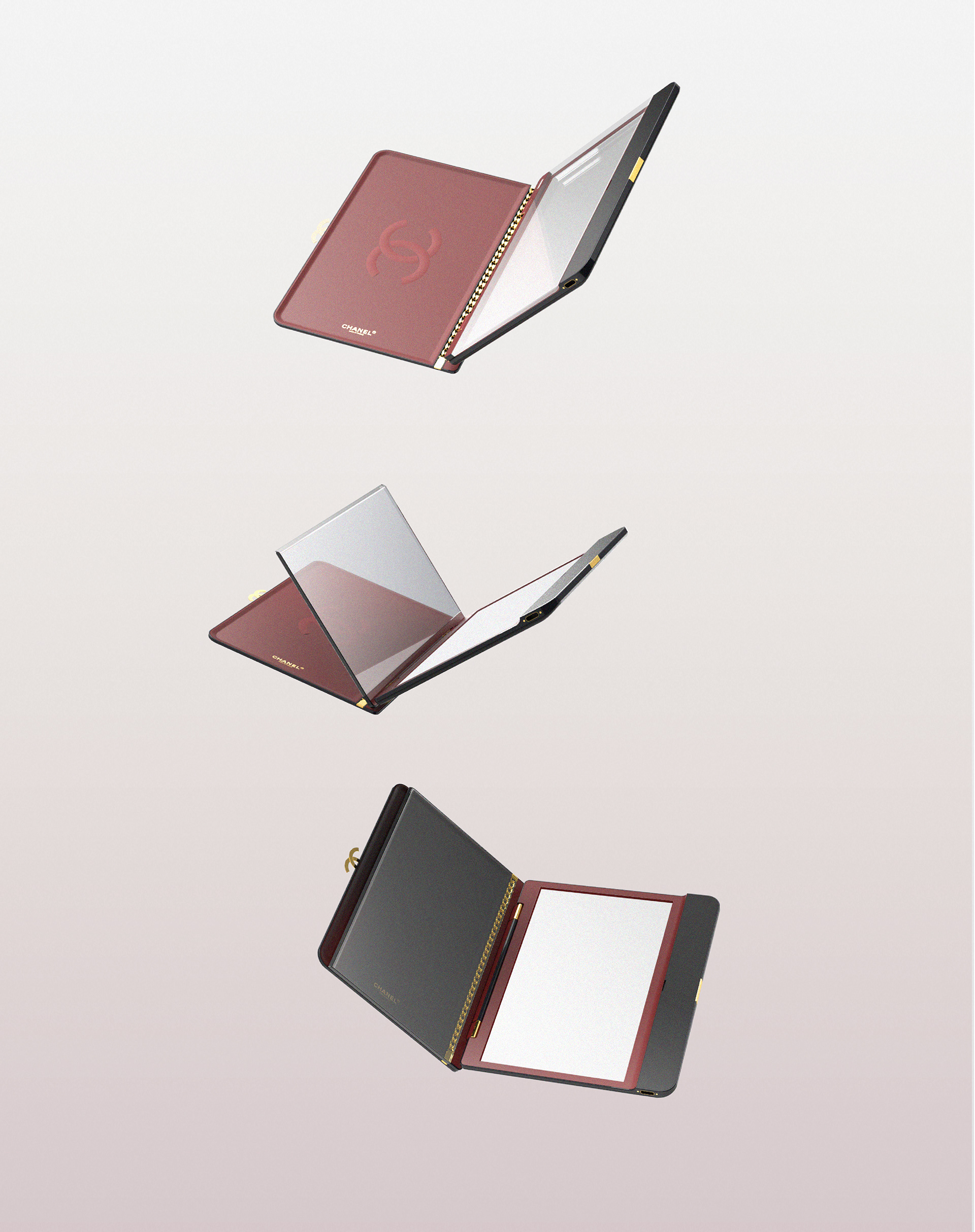 product design，E-reader，Chanel，