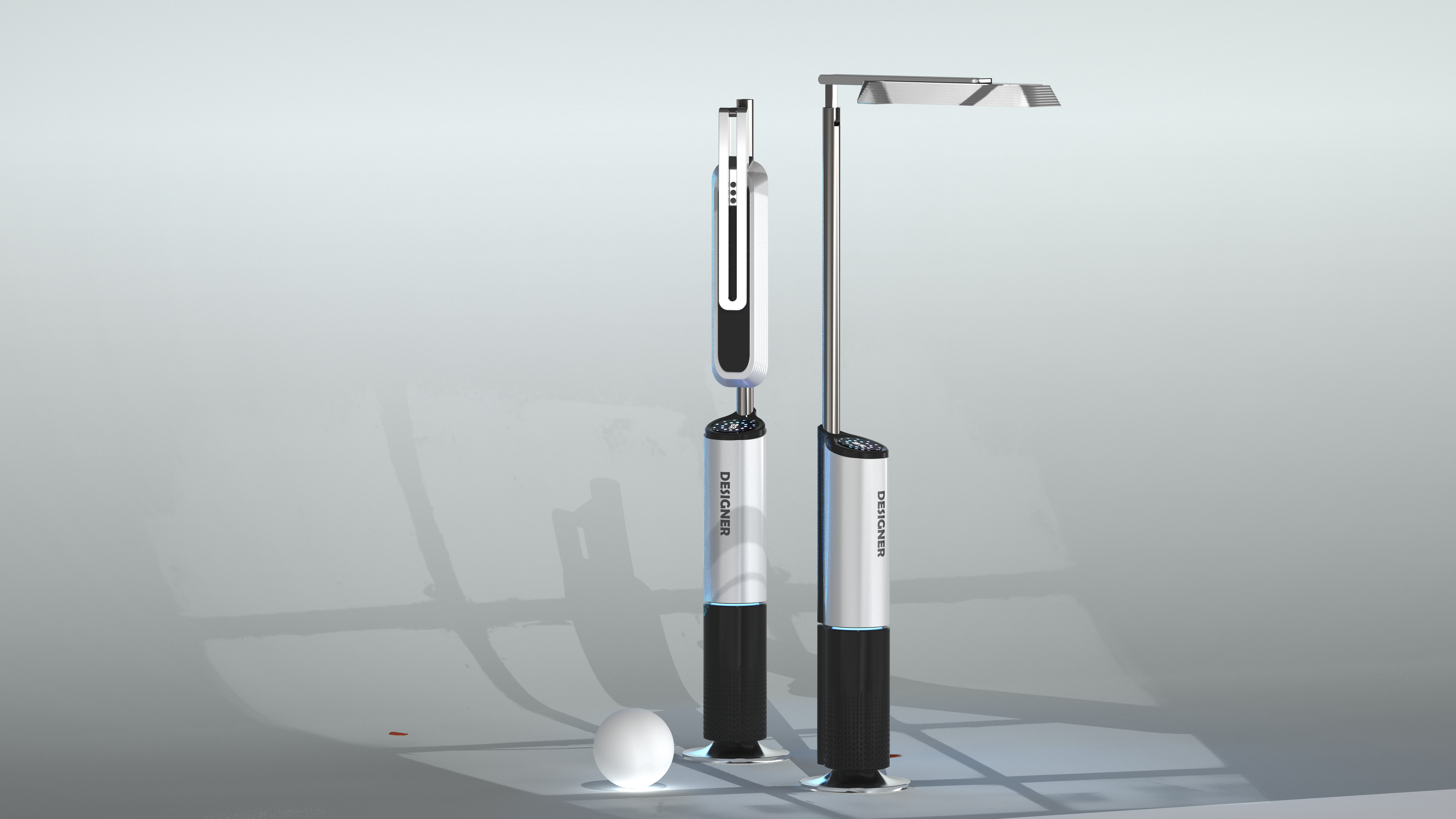 Floor lamp，Help sleep，Simplicity，science and technology，intelligence，