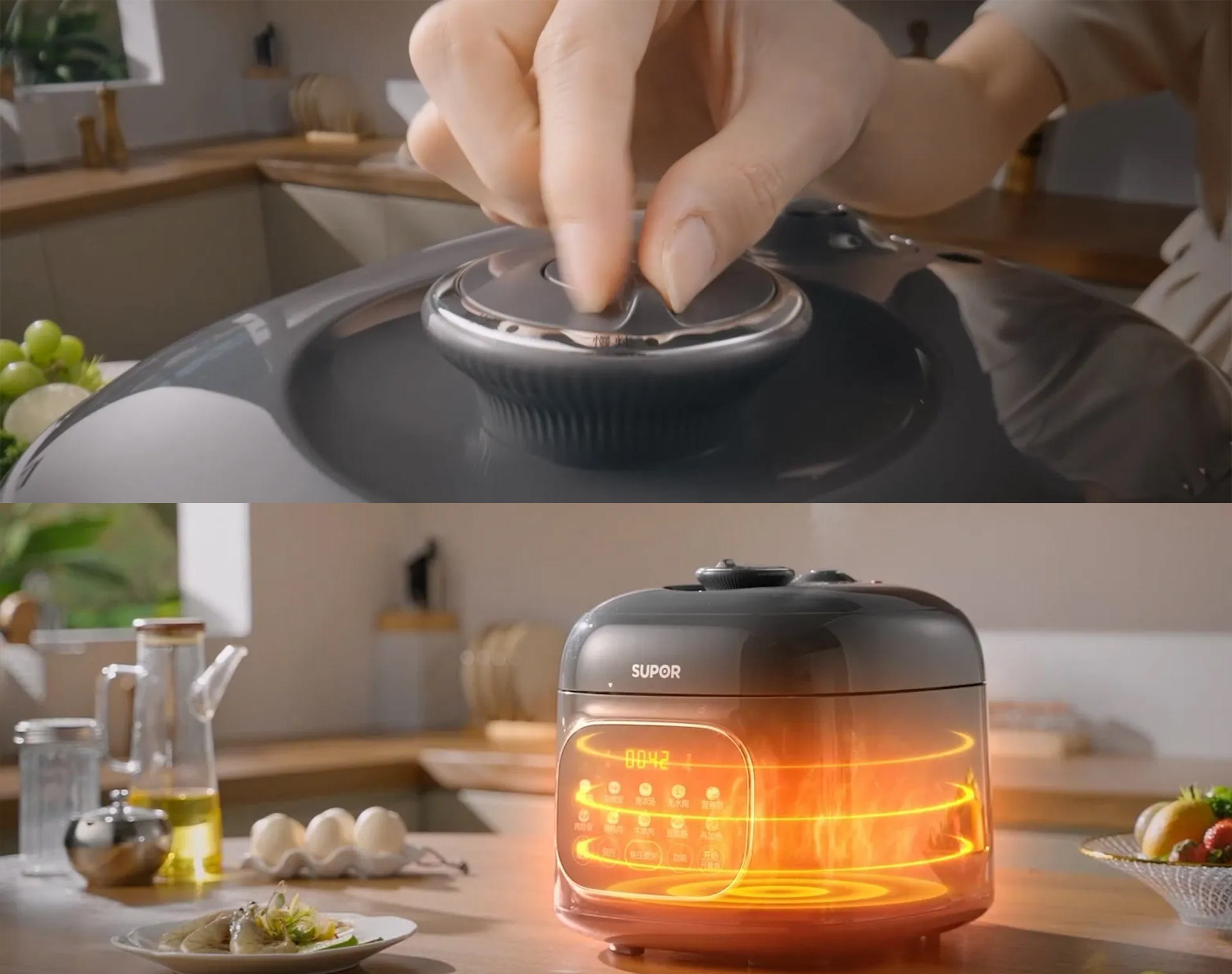 Electric pressure cooker，