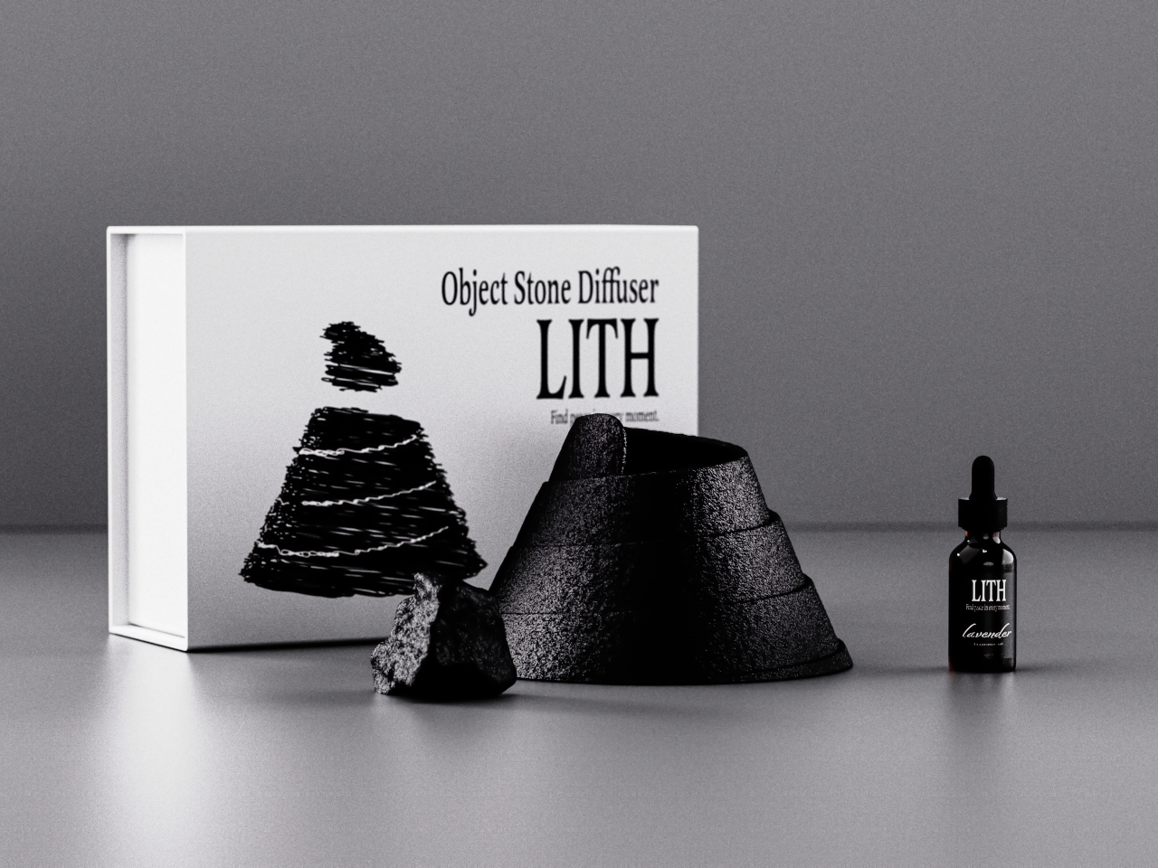 LITH，Aroma diffuser，Housewear & Furnishings，Aromatherapy machine，