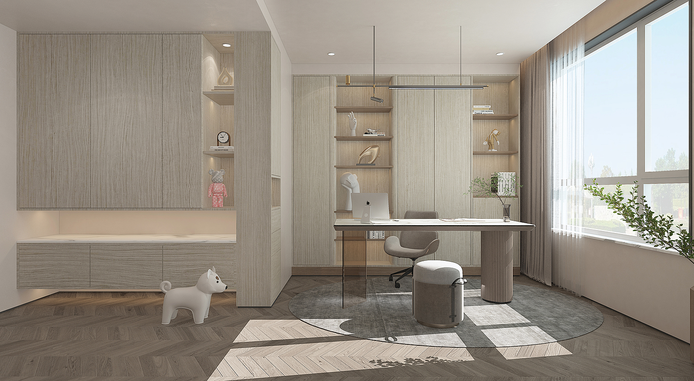 Interior design，Cream Style Design，Minimalist style design，Decoration design，Design effect drawing，home decoration design，Tooling design，Children's Room Design，