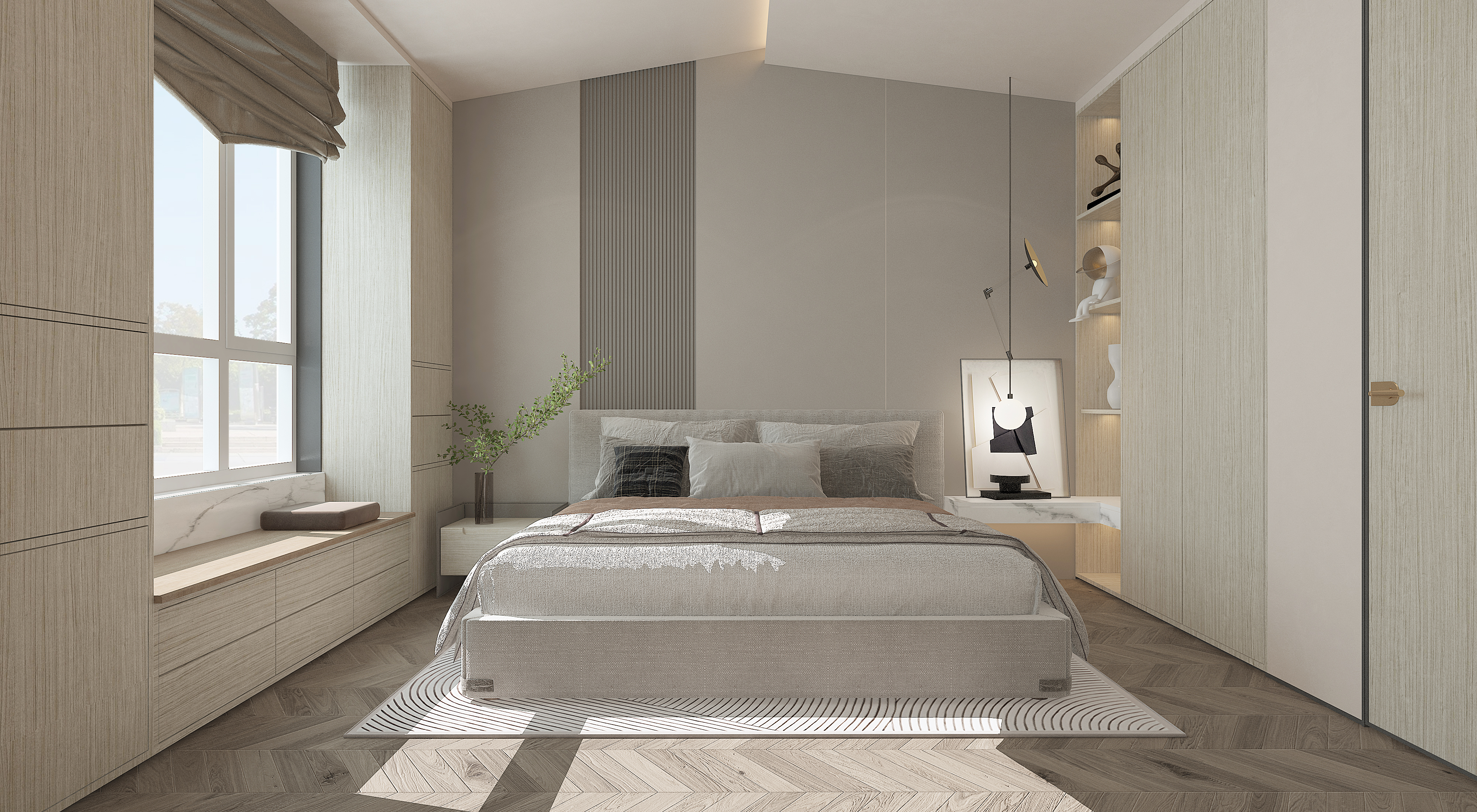 Interior design，Cream Style Design，Minimalist style design，Decoration design，Design effect drawing，home decoration design，Tooling design，Children's Room Design，