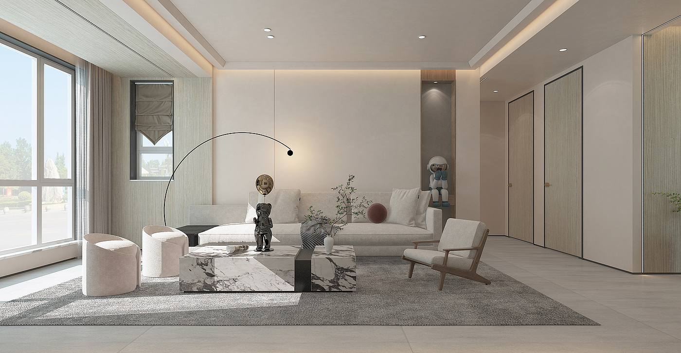 Interior design，Cream Style Design，Minimalist style design，Decoration design，Design effect drawing，home decoration design，Tooling design，Children's Room Design，