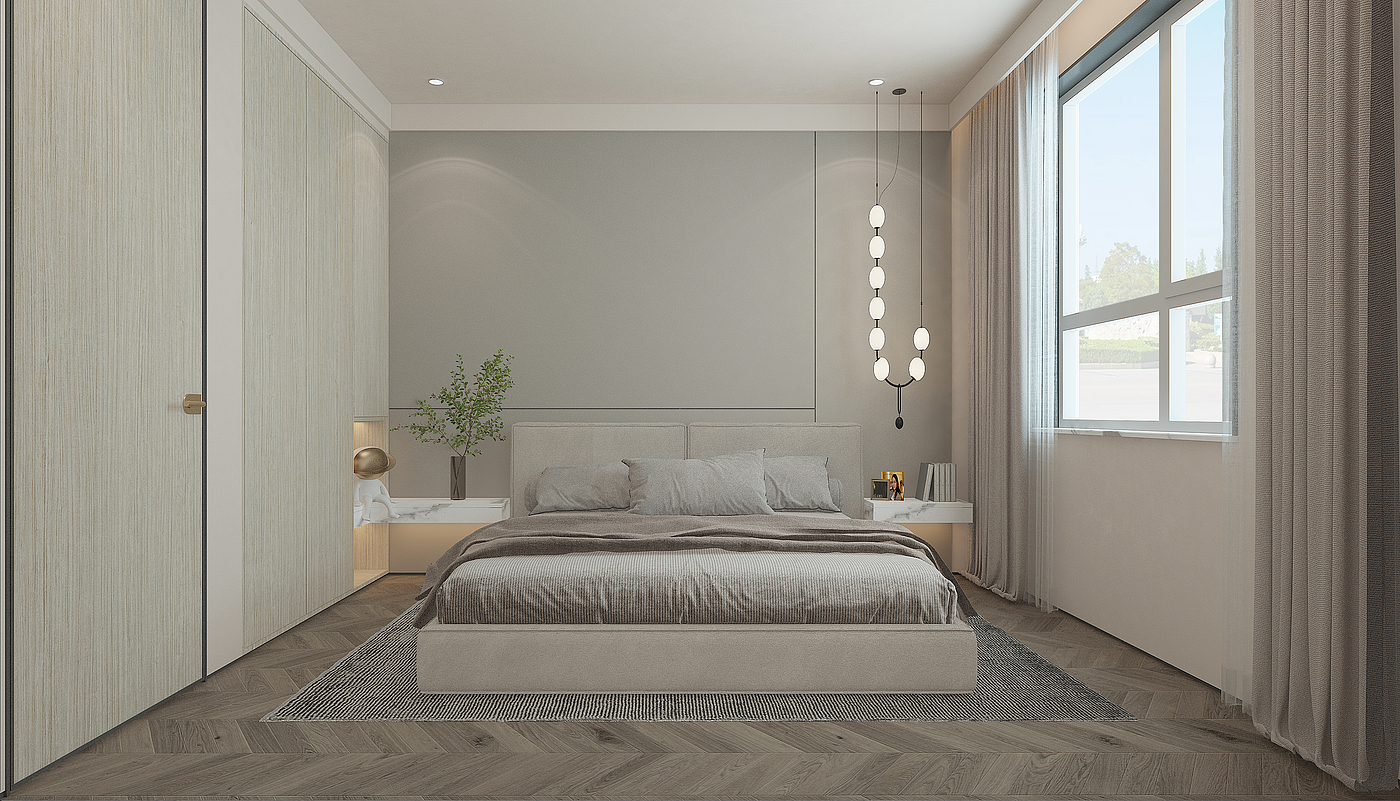 Interior design，Cream Style Design，Minimalist style design，Decoration design，Design effect drawing，home decoration design，Tooling design，Children's Room Design，