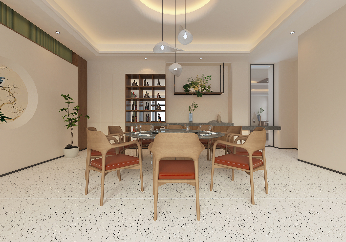 Buddha jumps over the wall，Restaurant design，Hot pot shop design，Storefront design of seafood competition，Hotel Design，