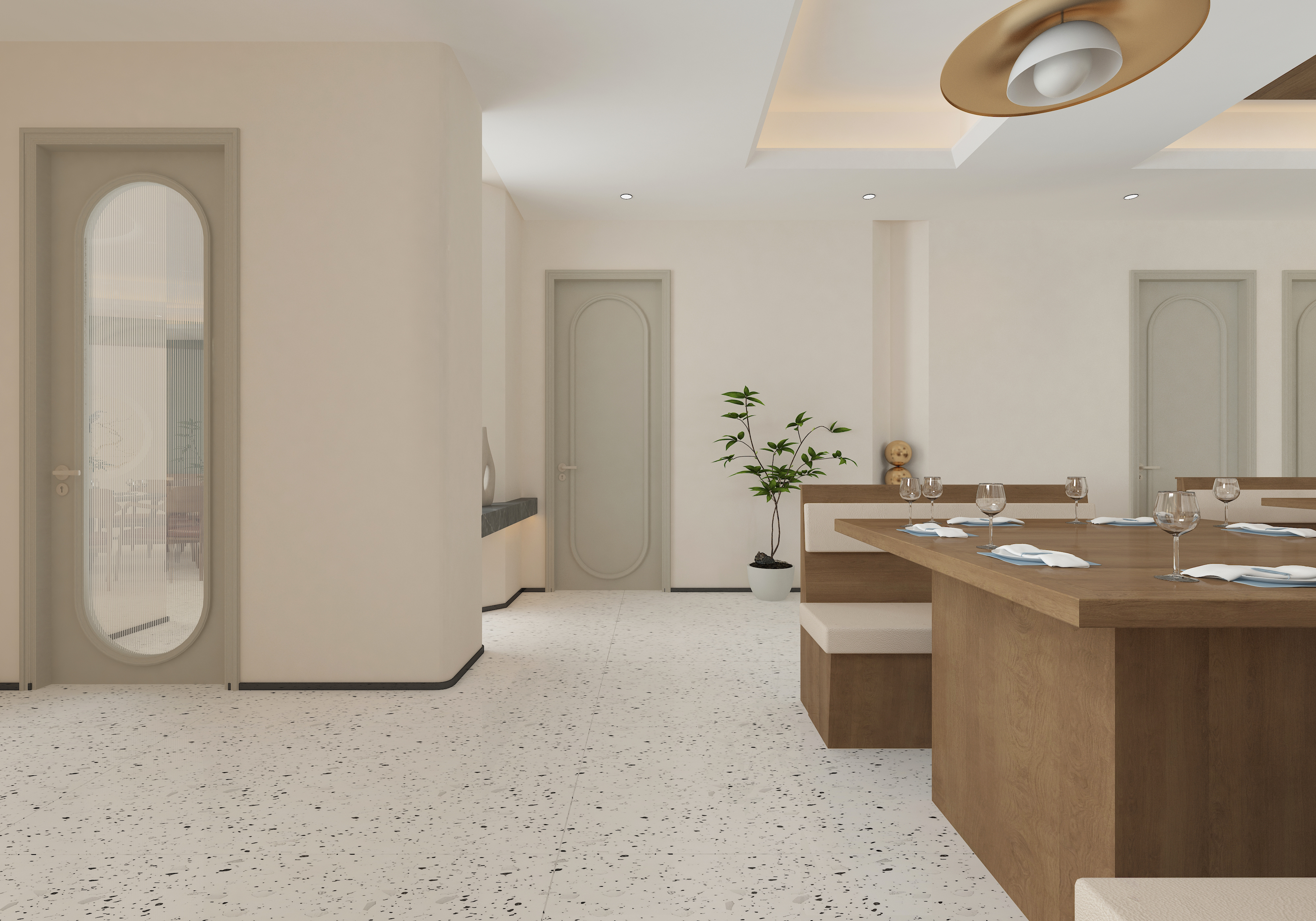 Buddha jumps over the wall，Restaurant design，Hot pot shop design，Storefront design of seafood competition，Hotel Design，