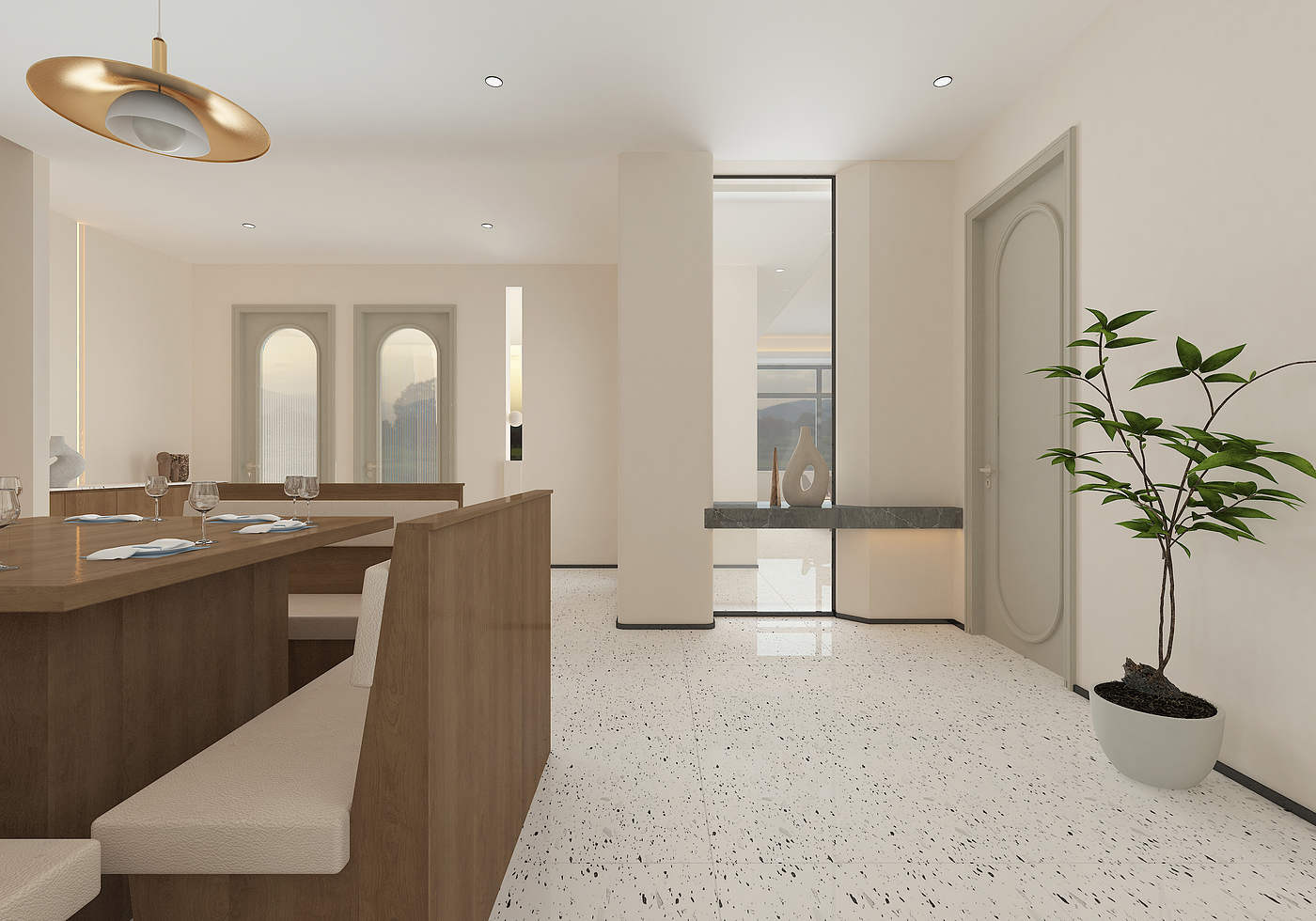 Buddha jumps over the wall，Restaurant design，Hot pot shop design，Storefront design of seafood competition，Hotel Design，