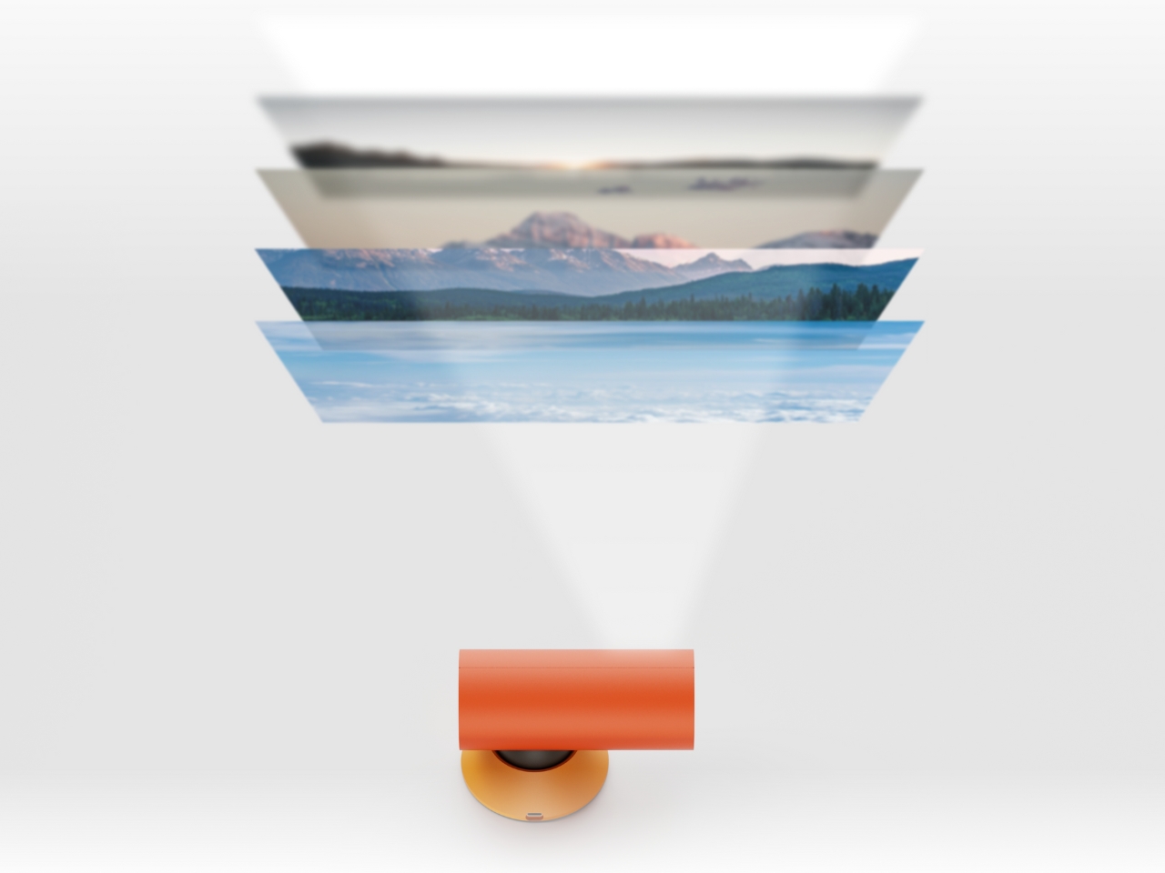 Loom，Beam projector，conceptual design，Digital，