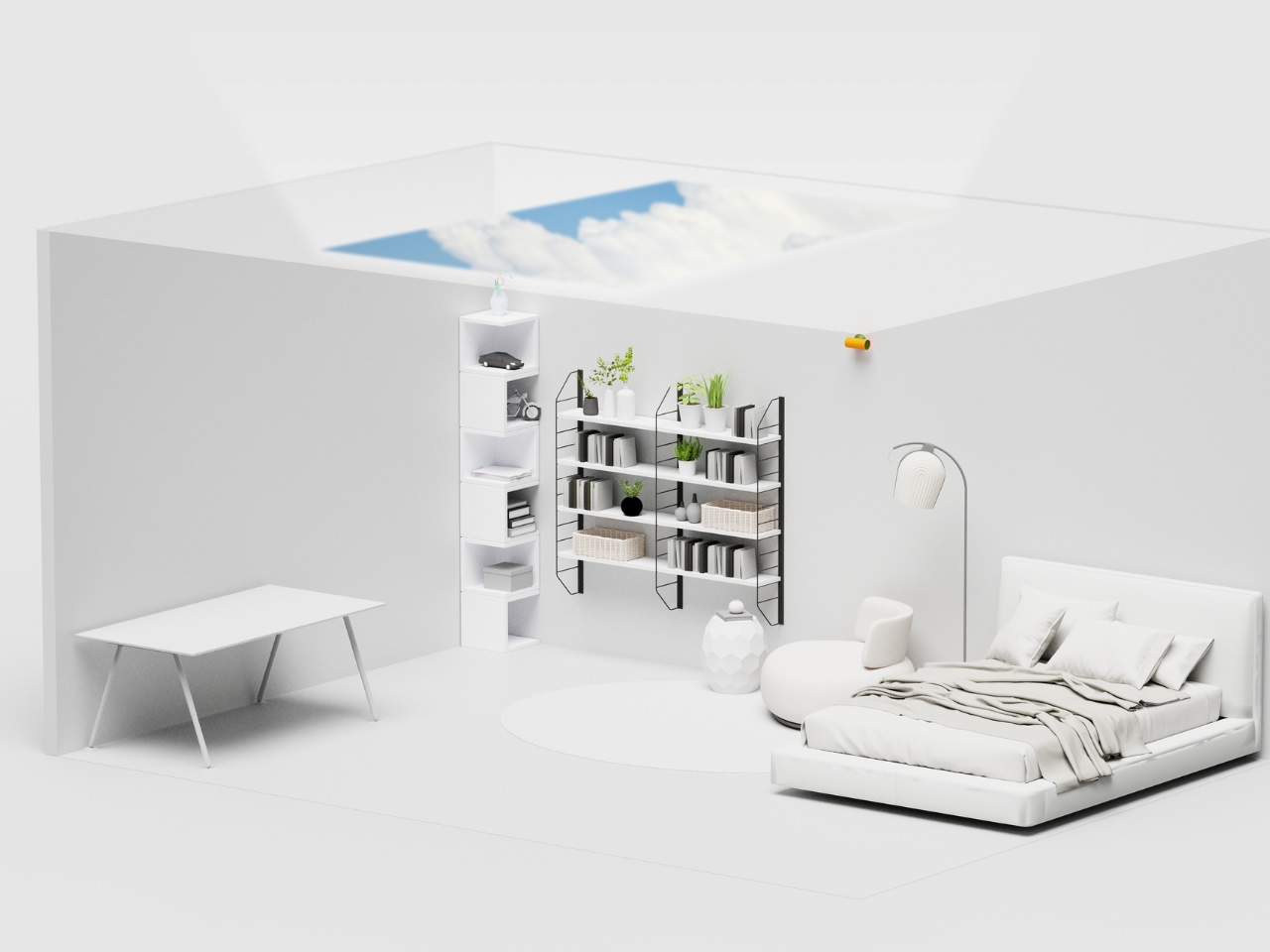 Loom，Beam projector，conceptual design，Digital，