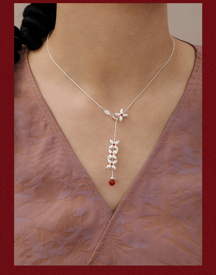 Even the pattern of money，New Chinese design，Good moral gift，Best choice for gifts，Money rolling in，agate，Silver design，Valentine's Day gift，