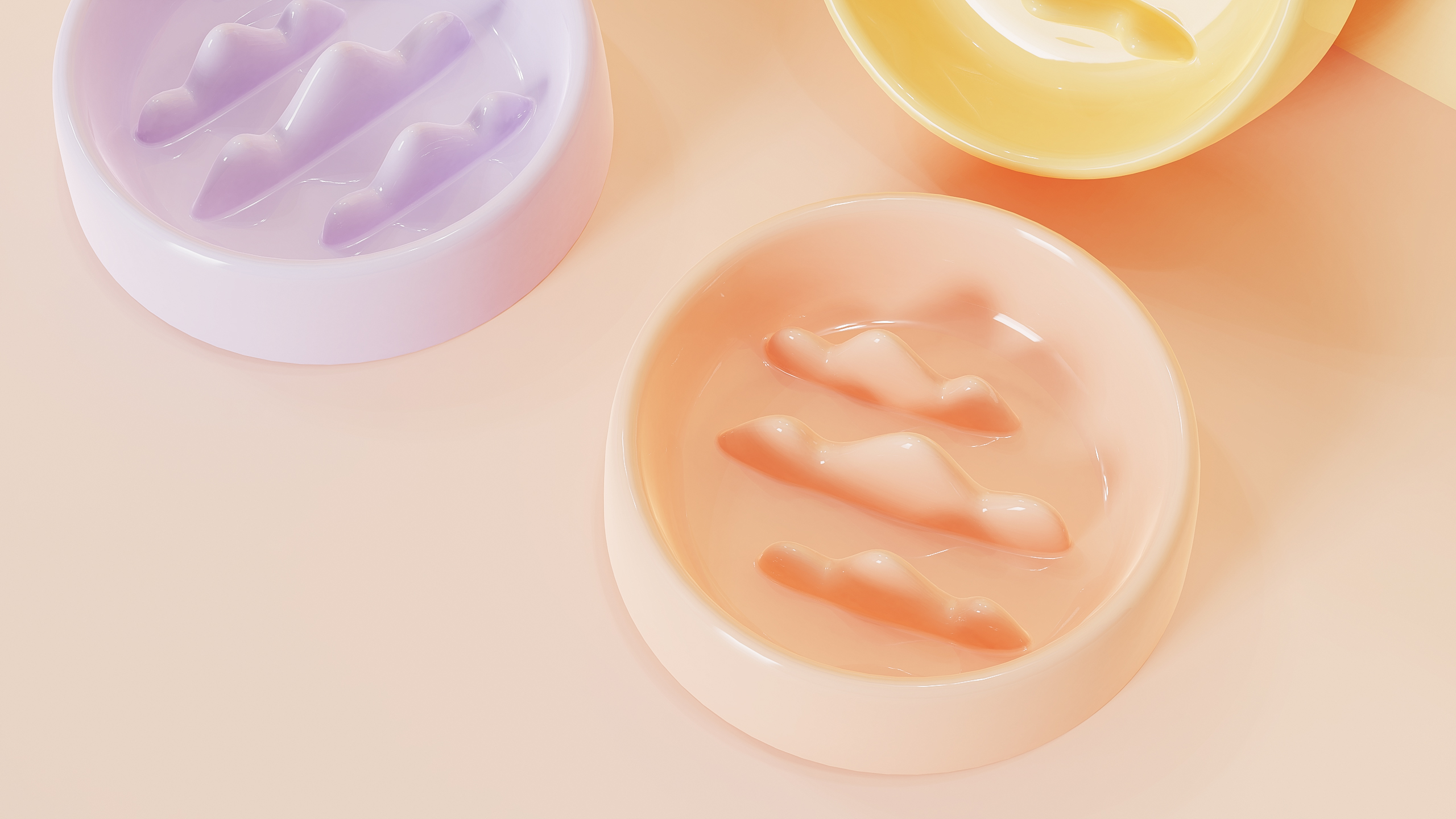 Pet Slow Food Bowl，Cat Slow Food Plate，Pet Supplies & Pet，Dog Slow Food Bowl，Product appearance design，industrial design，Structural design，Pet bowl，