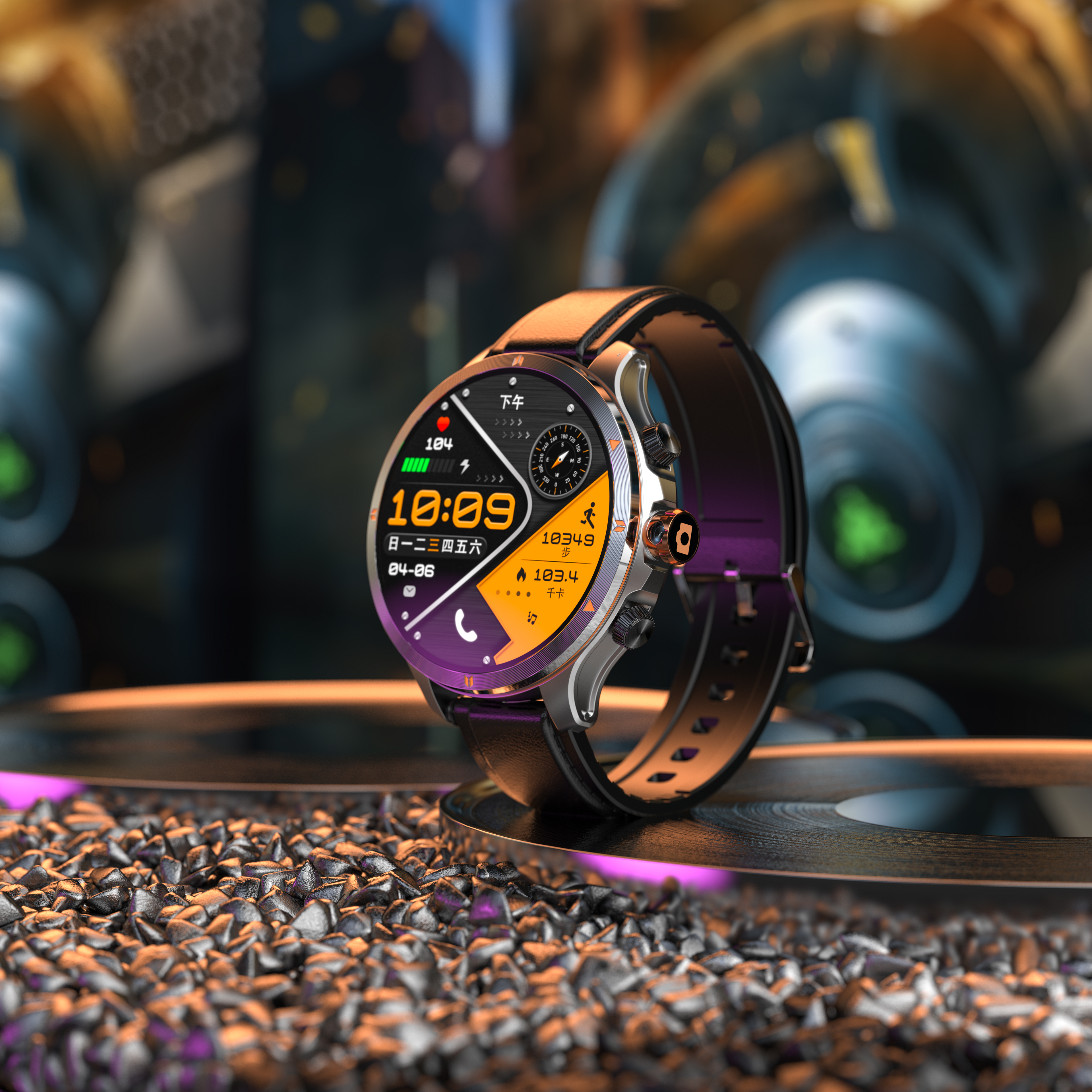 Wrist watch，Render，online retailers，Amazon，Detail main drawing，