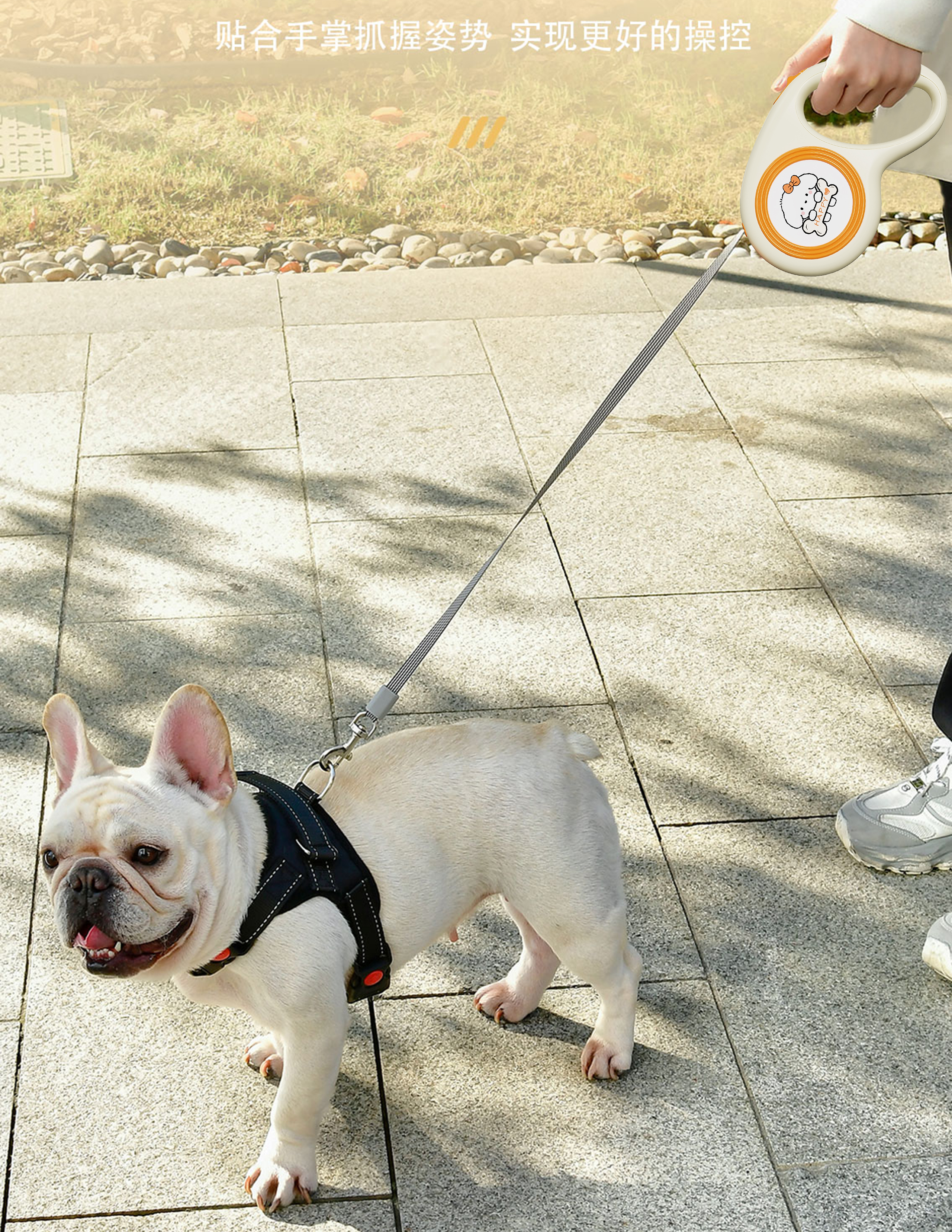 Pet Supplies & Pet，dog retractor，Walking dog leash，product design，industrial design，Structural design，Illustration，Tractor，