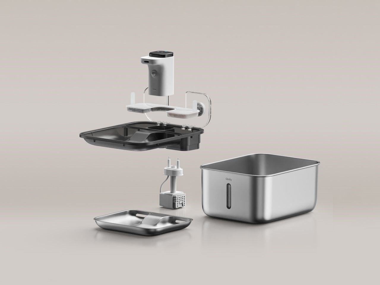 Qinliy，Pet water dispenser，Pet Supplies & Pet，Cat water dispenser，