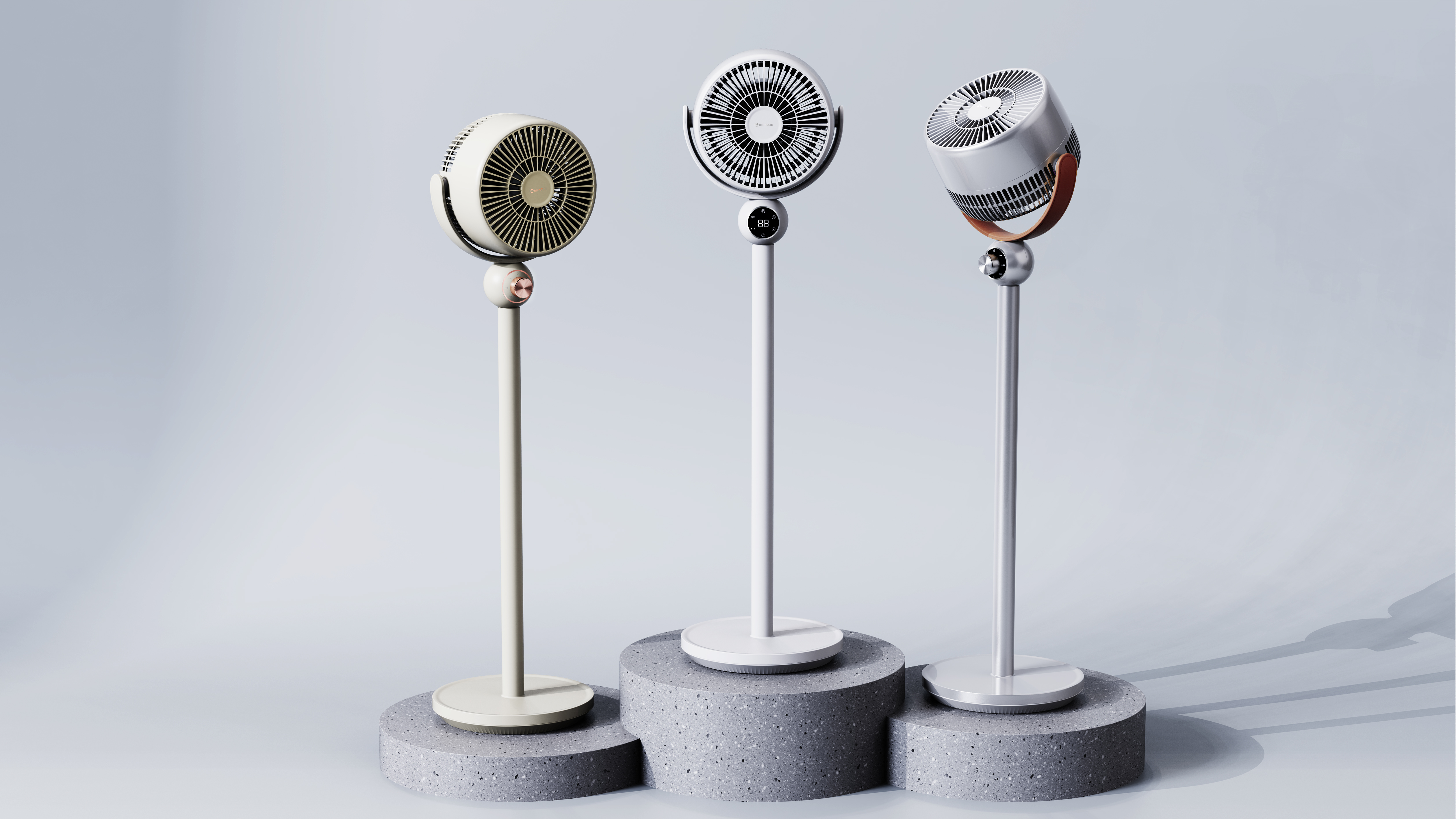 Circulating fan design，