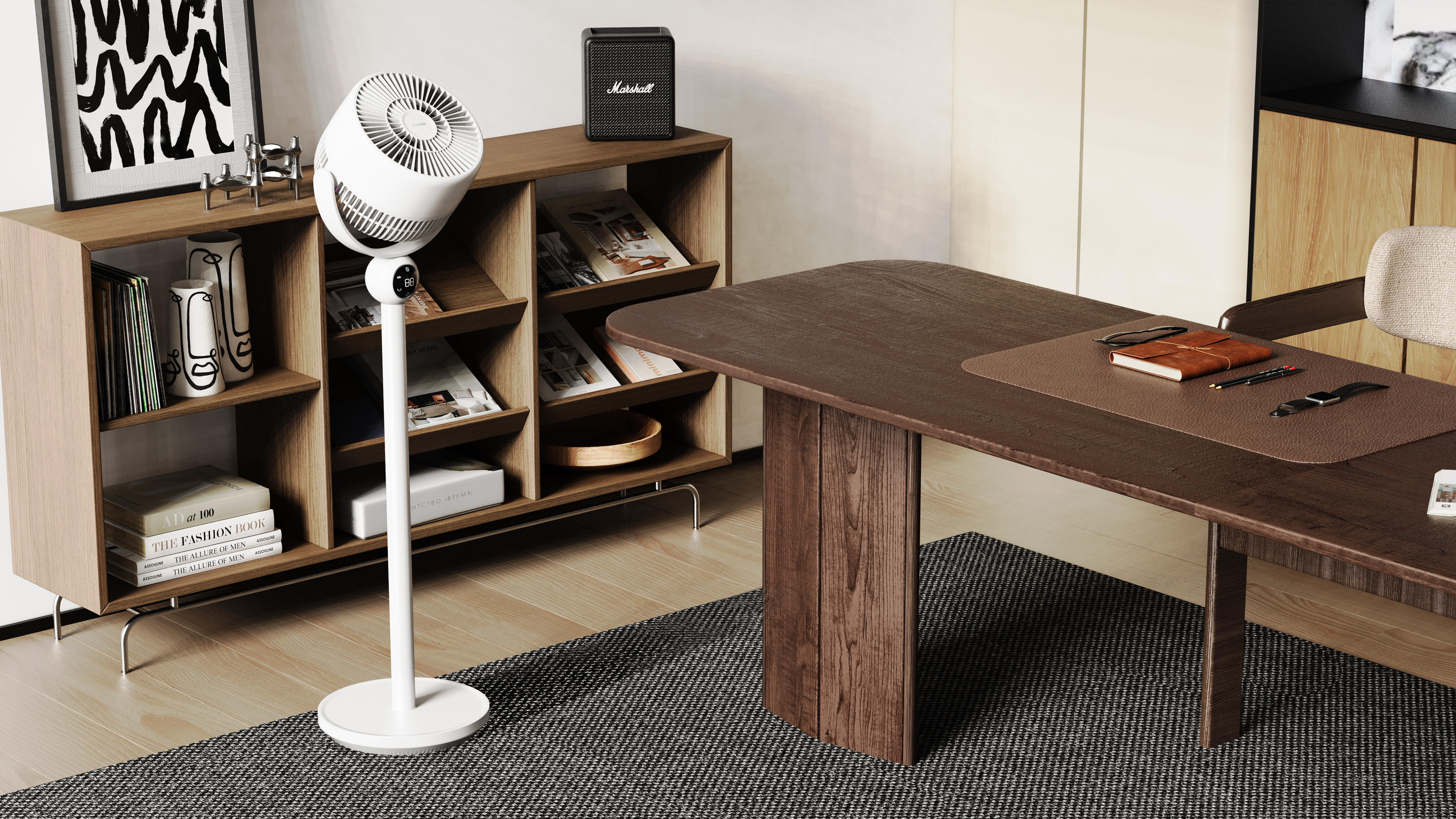 Circulating fan design，