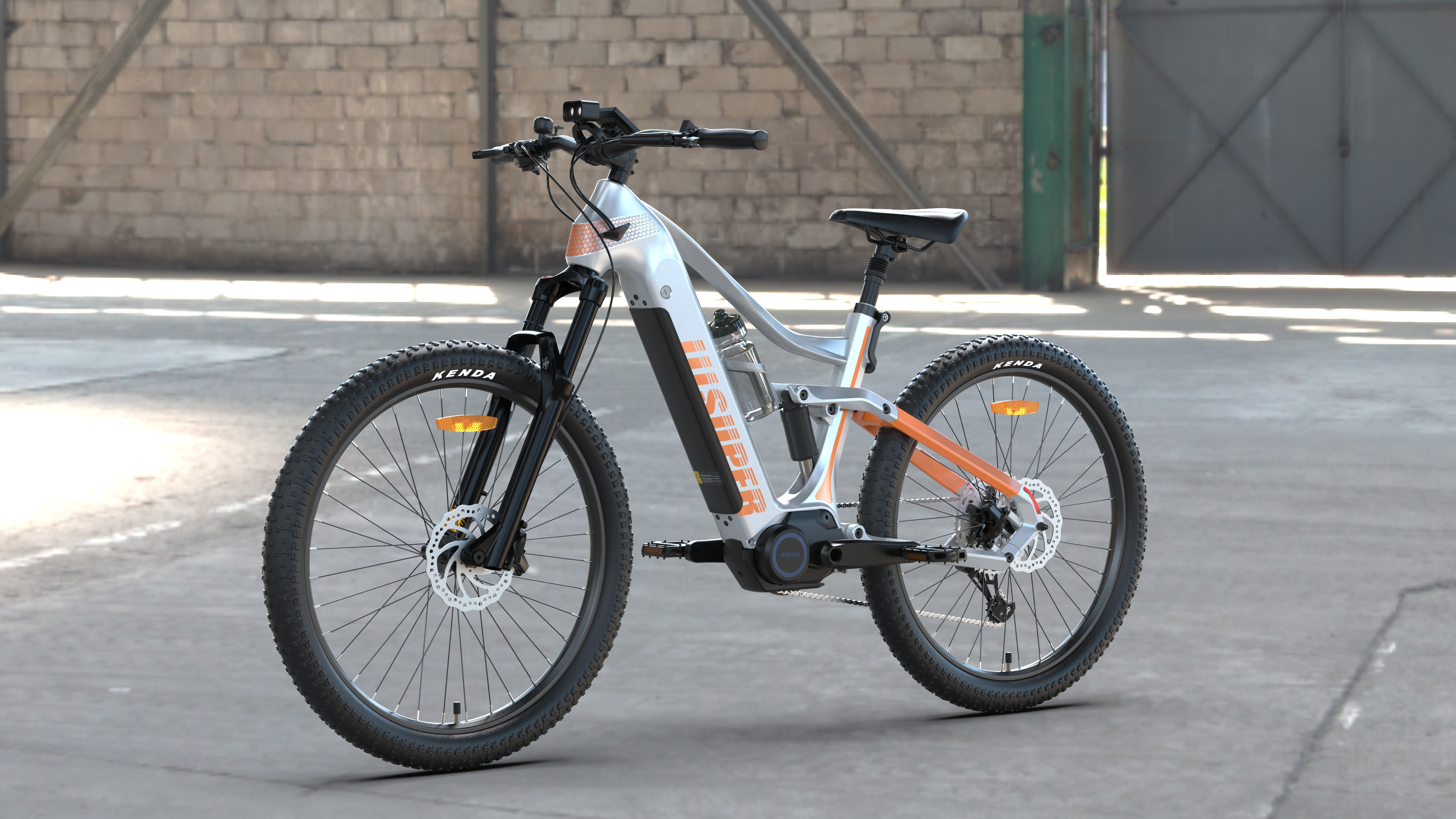 Mountain Bike，Electric vehicle，industrial design，