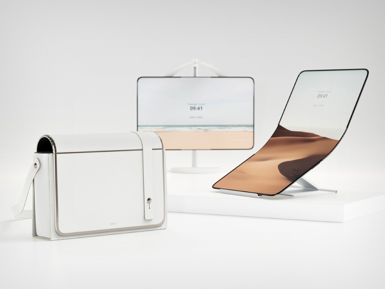 Haru，Notebook bag，multi-function，Collapse screen，mobile workstation ，