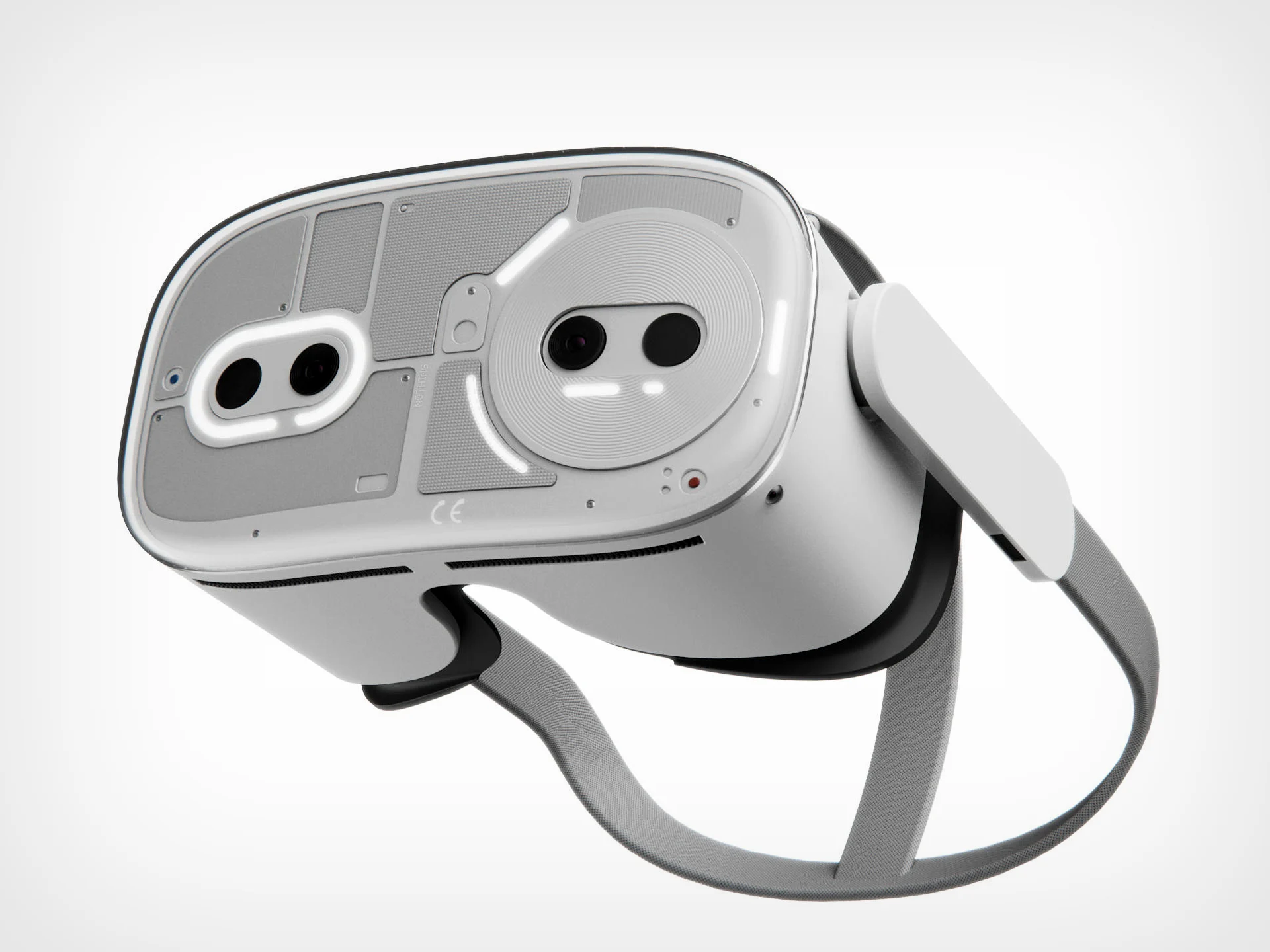 Glyph interface，Fresnel lens，VR head display，virtual reality，