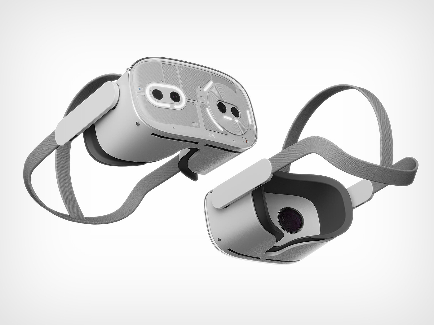 Glyph interface，Fresnel lens，VR head display，virtual reality，
