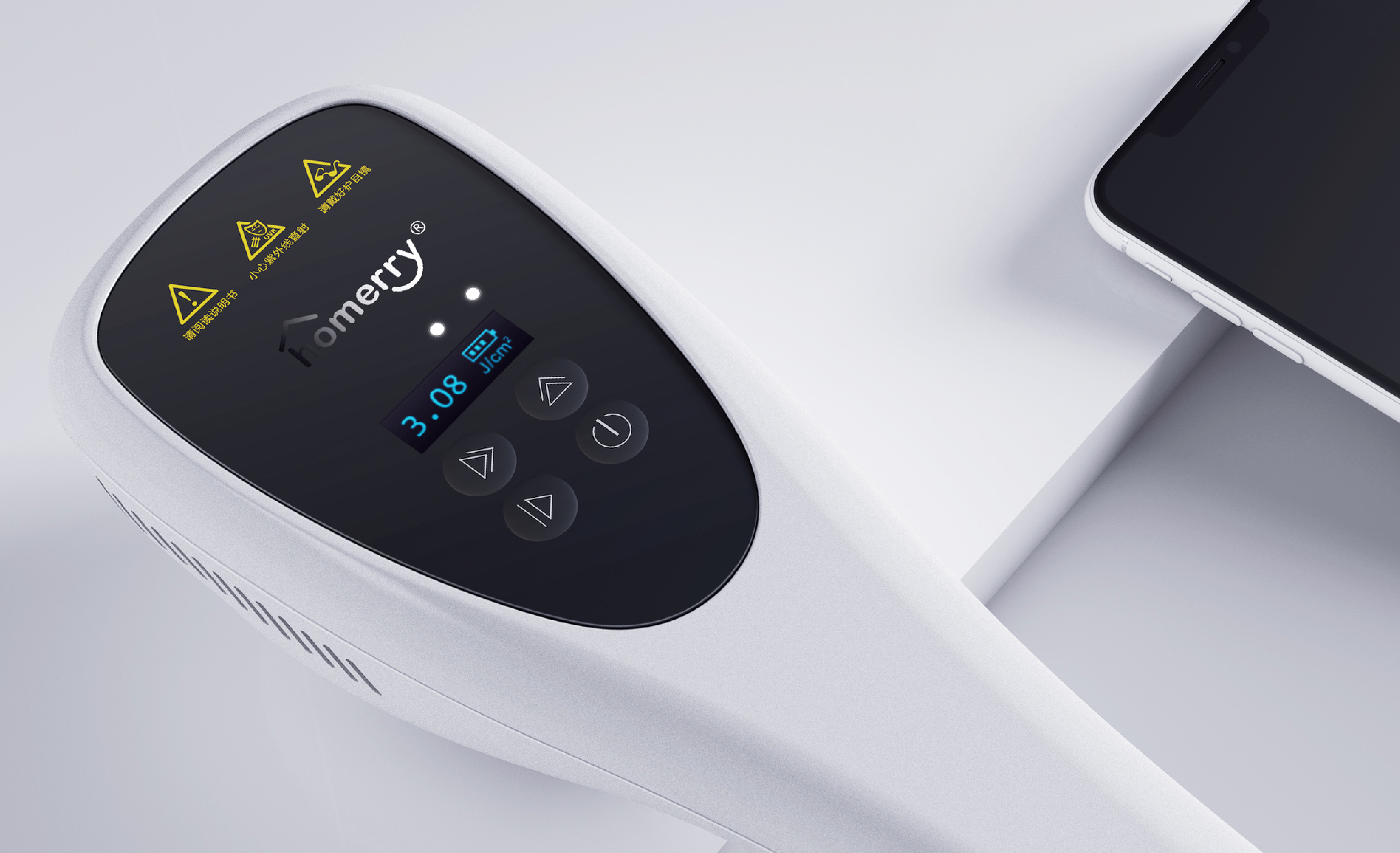 Medical products，industrial design，product design，Appearance design，product，Design，uvb ，Handheld products，