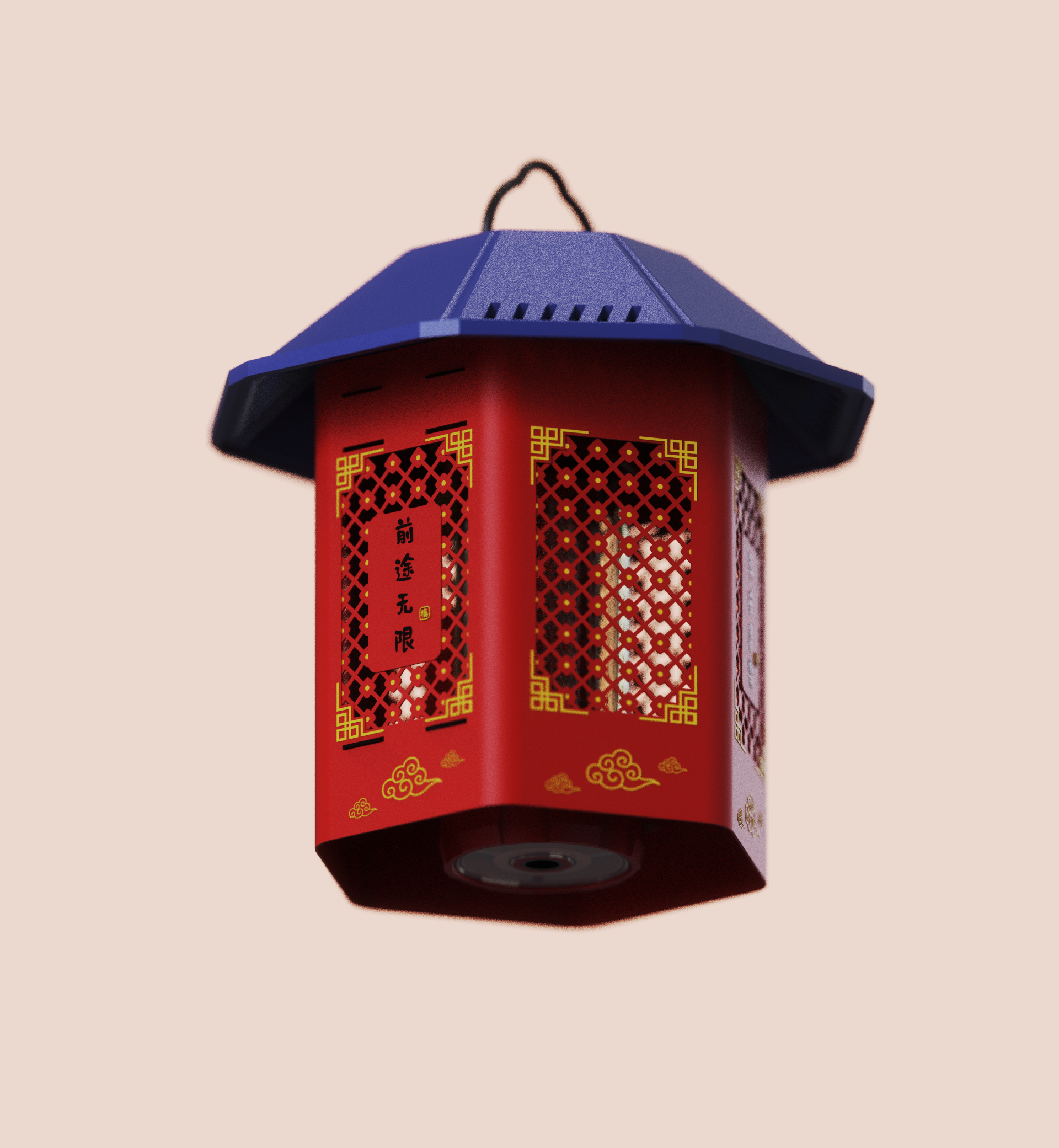 gift，Chinese style，Camp lamp，lantern，Xiaomi Youpin，NATO nextool，Mobile lighting，packing，