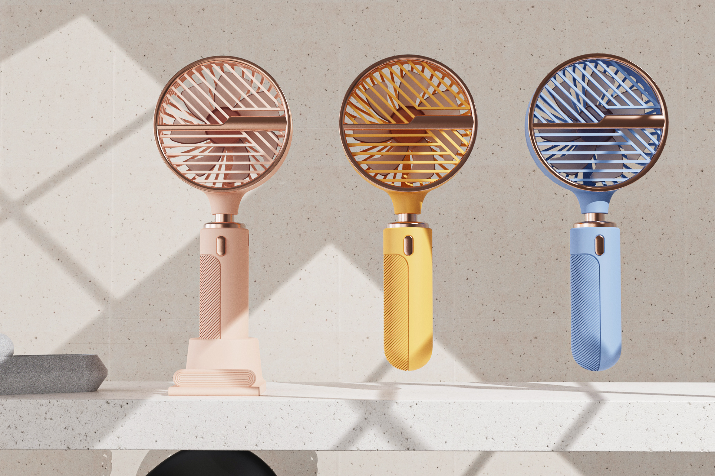 Fan，hold，Mobile phone bracket，desktop，