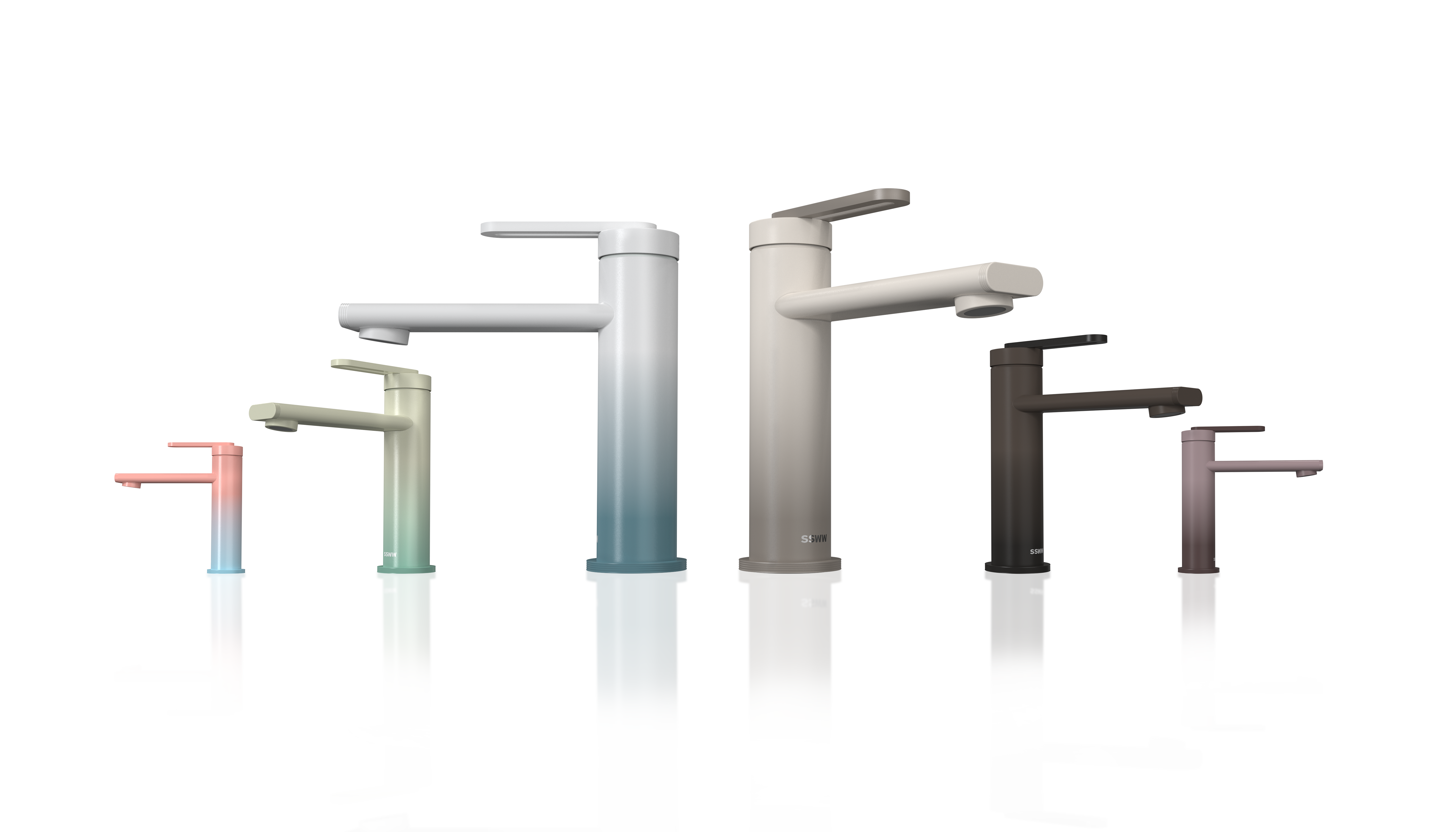 Gradual change，shower，color，Smoked cream，