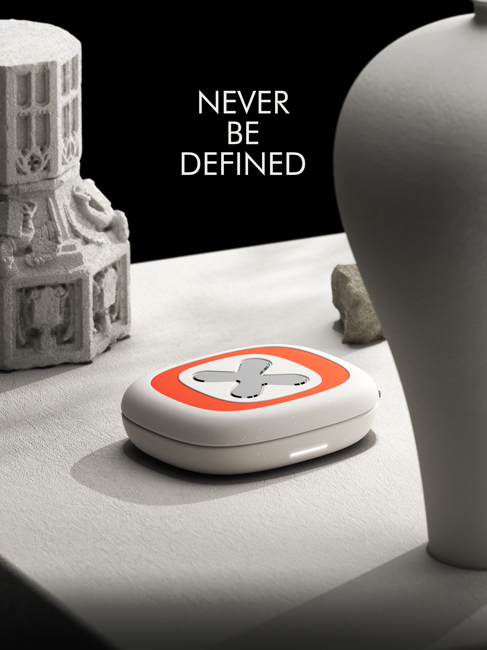 Big Monster，dmooster，Bluetooth headset，Sports headset，industrial design，Render，Chaopin，