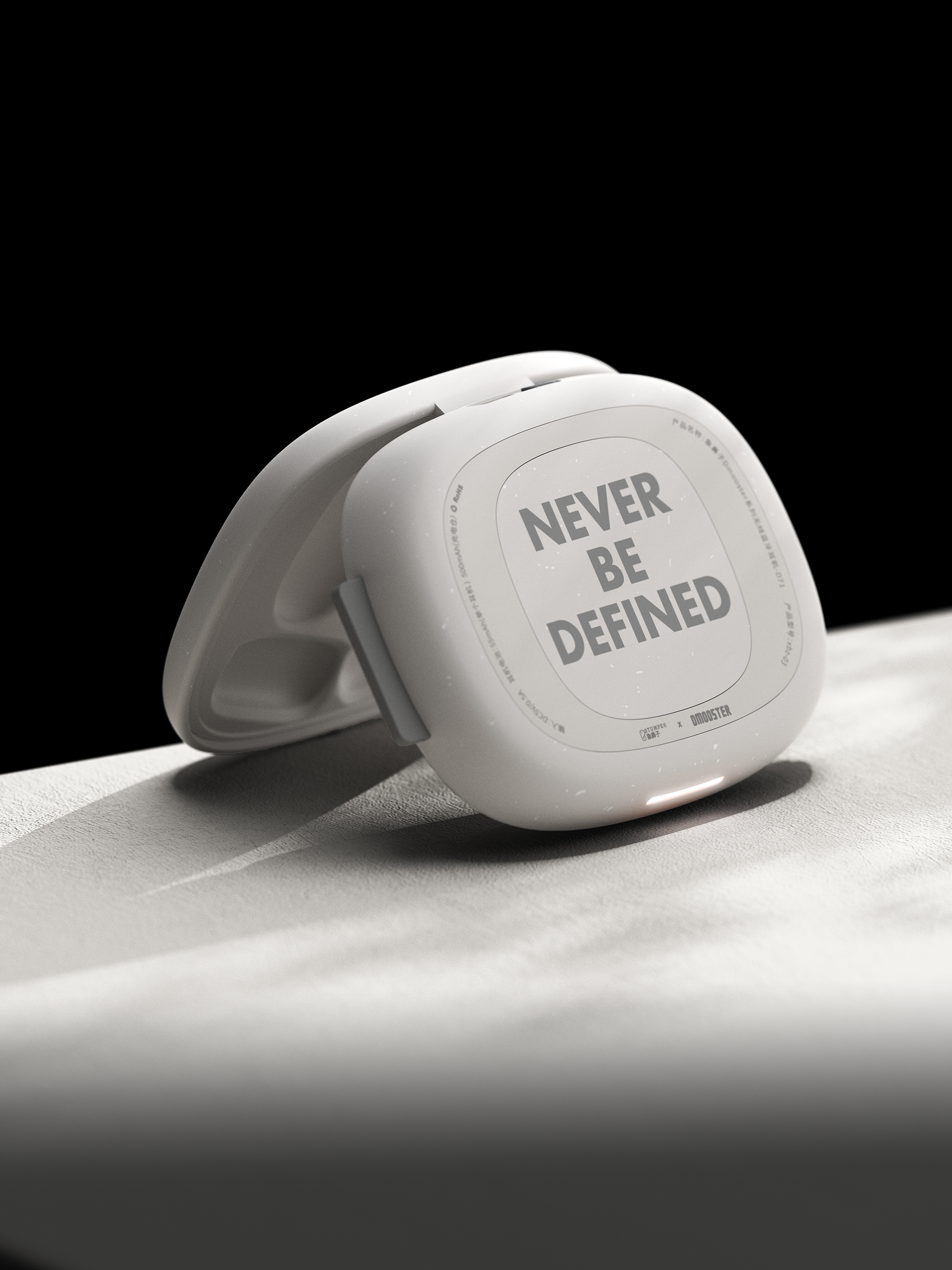 Big Monster，dmooster，Bluetooth headset，Sports headset，industrial design，Render，Chaopin，